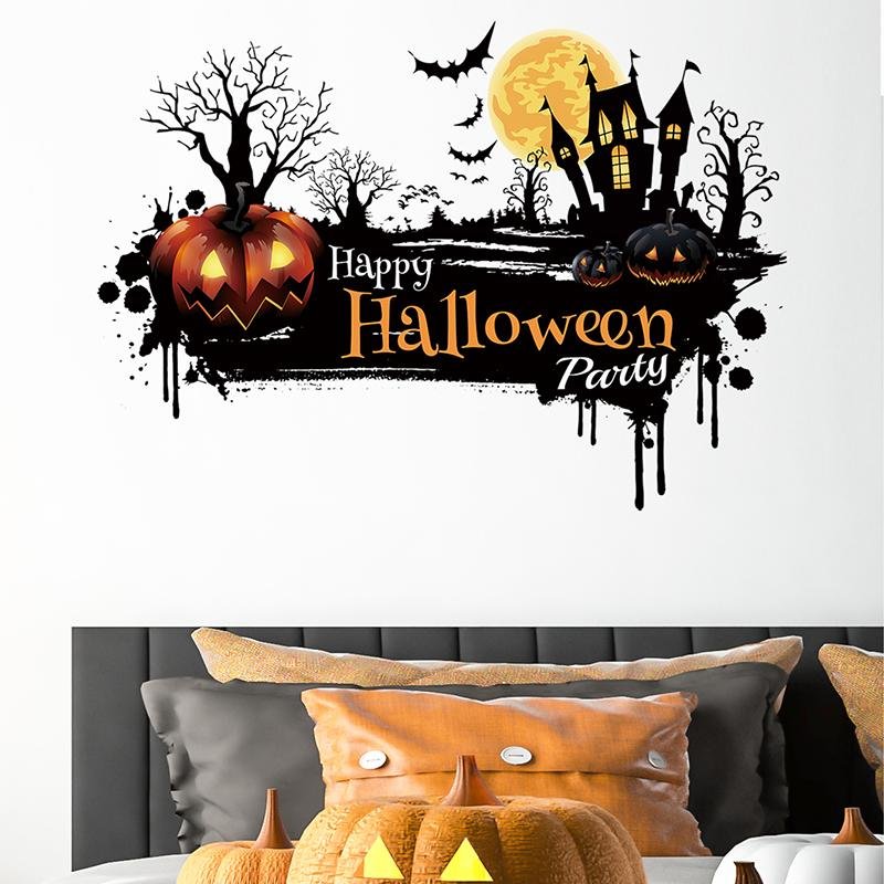 Boo Halloween Cutting Dies Ghost Witch Castle Pumpkin Church Metal Molds Diy Scrapbook Paper Craft Festival Gifts, Flora Grossist, Barnrum