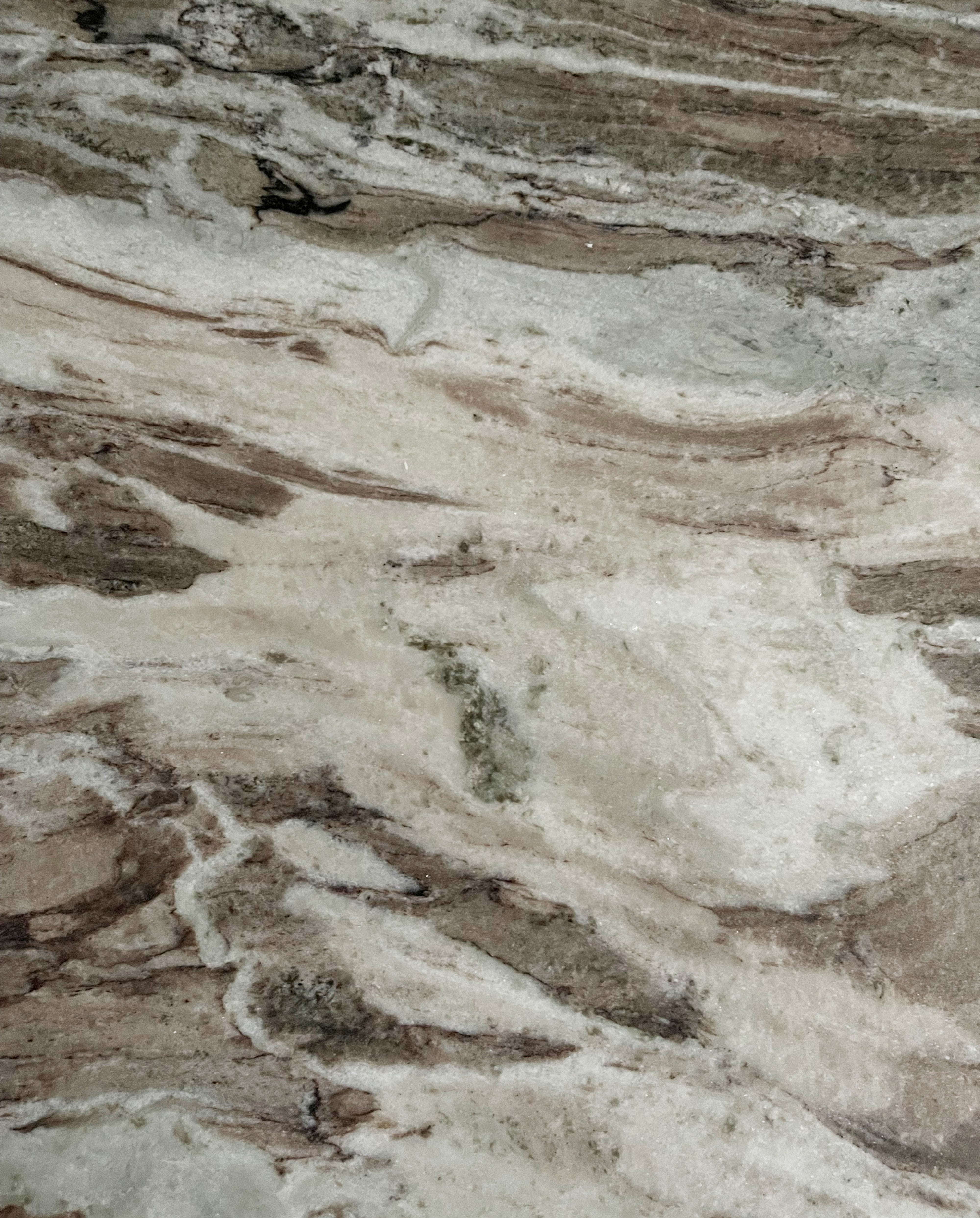 Erie Round Side Table - Ivory Marble Top, Nordal, bord