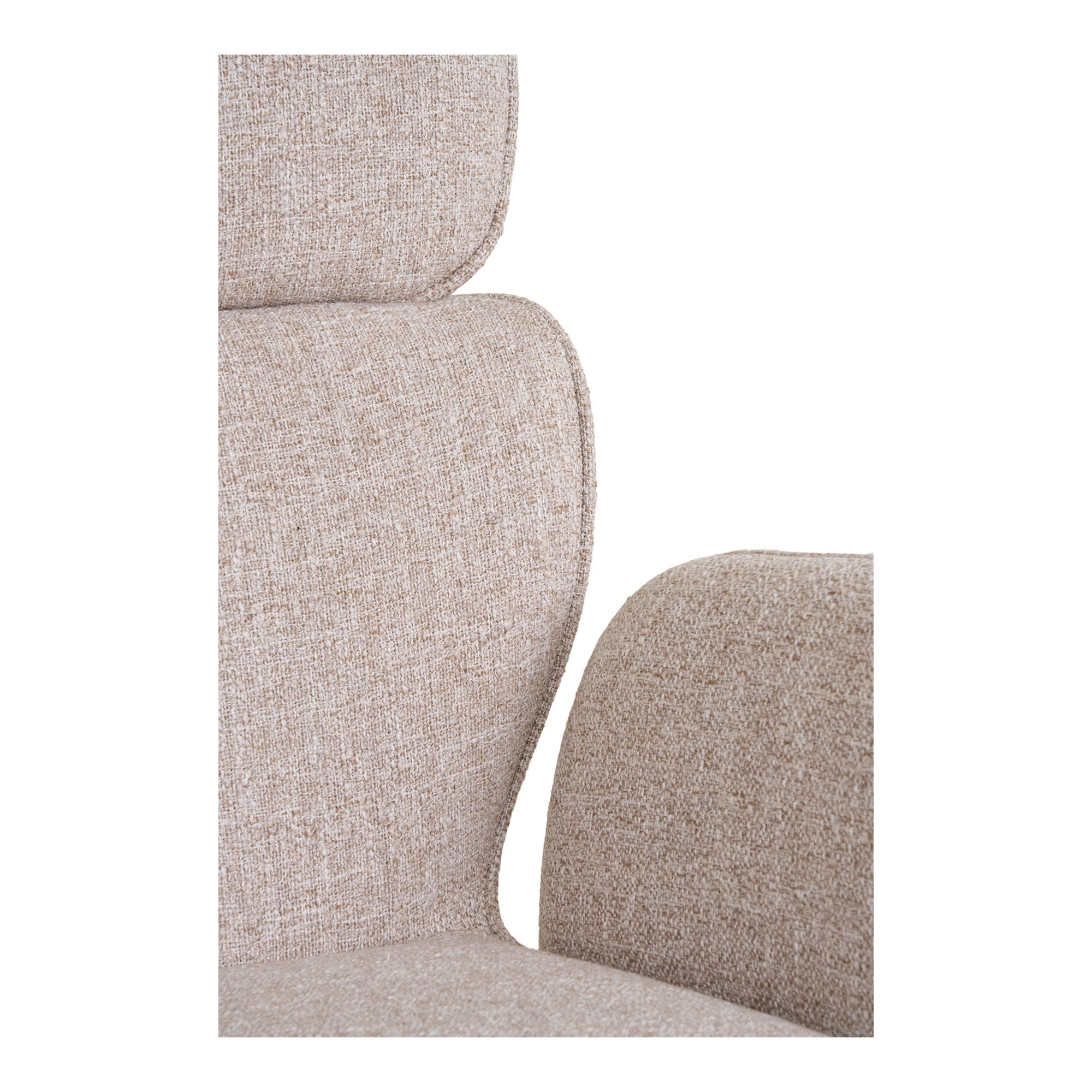 CORDOBA matstol, sand/svarta ben