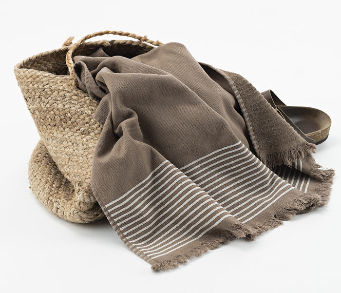 Strandbadlakan Horisont 80x160 Cm Mullvad, Borganäs of Sweden, strandbadlakan