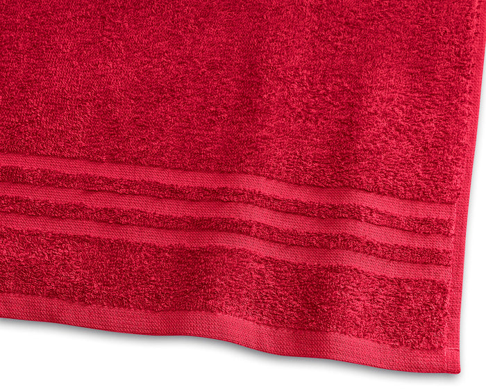 Basic Frotté 90x150 Cm Röd, Borganäs of Sweden, handdukar och badlakan
