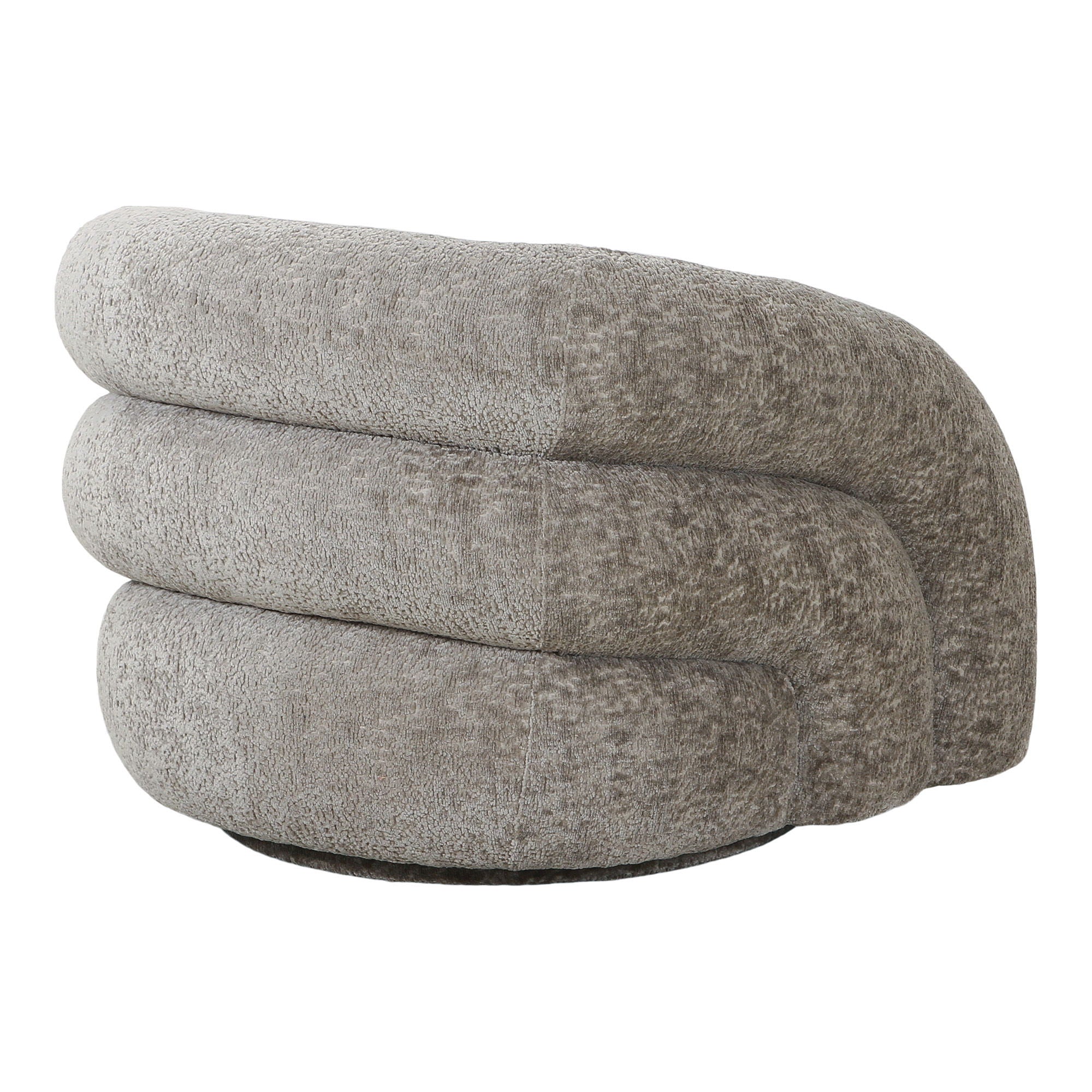 VALLETTA Loungefåtölj med snurrfunktion, natur