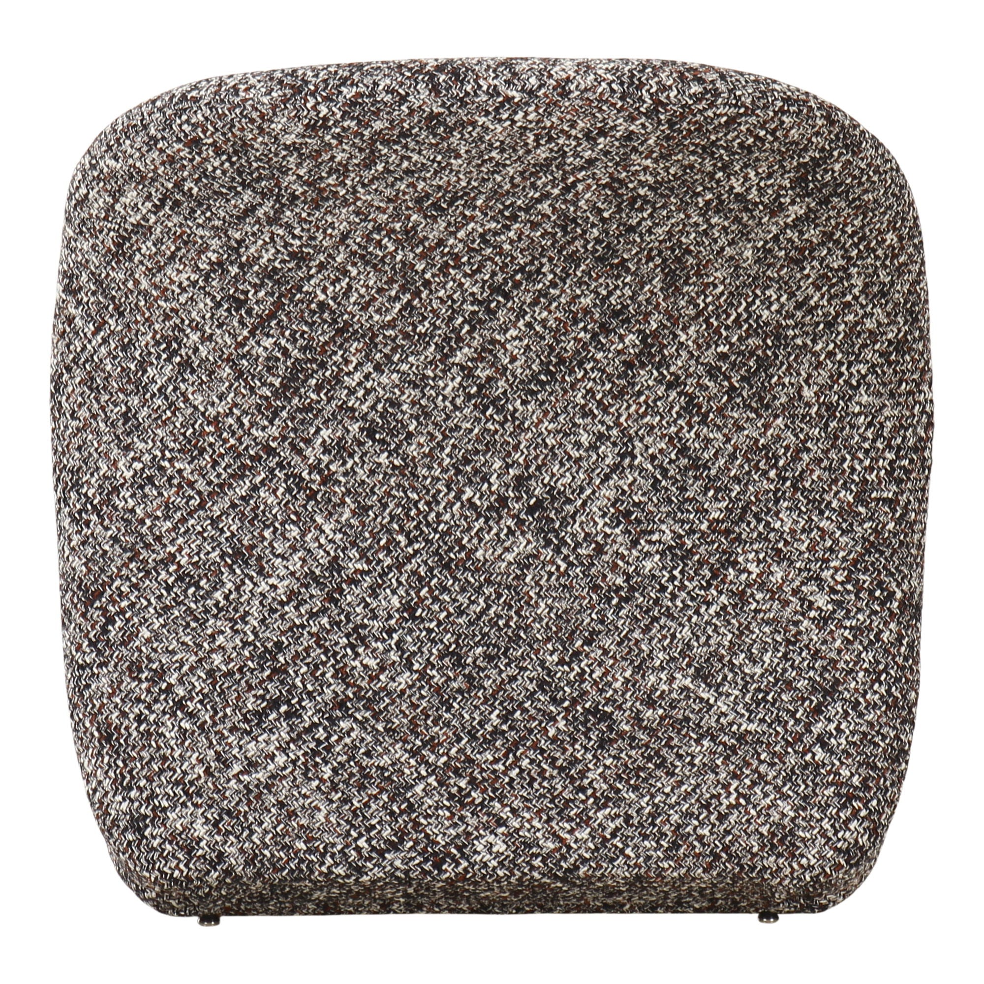 SOFIA Loungefåtölj, mörkbrun mix