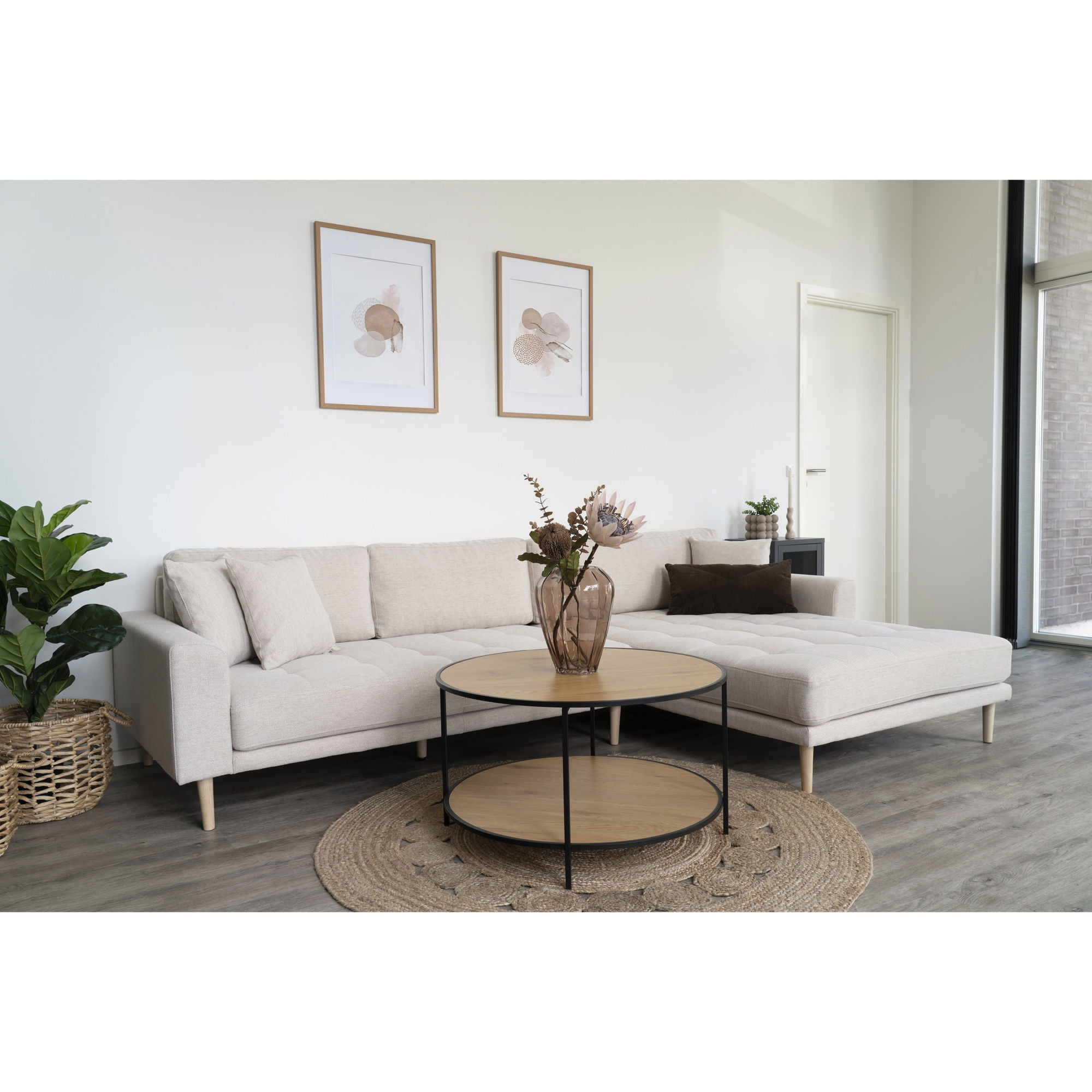 LIDO Lounge-soffa, sand