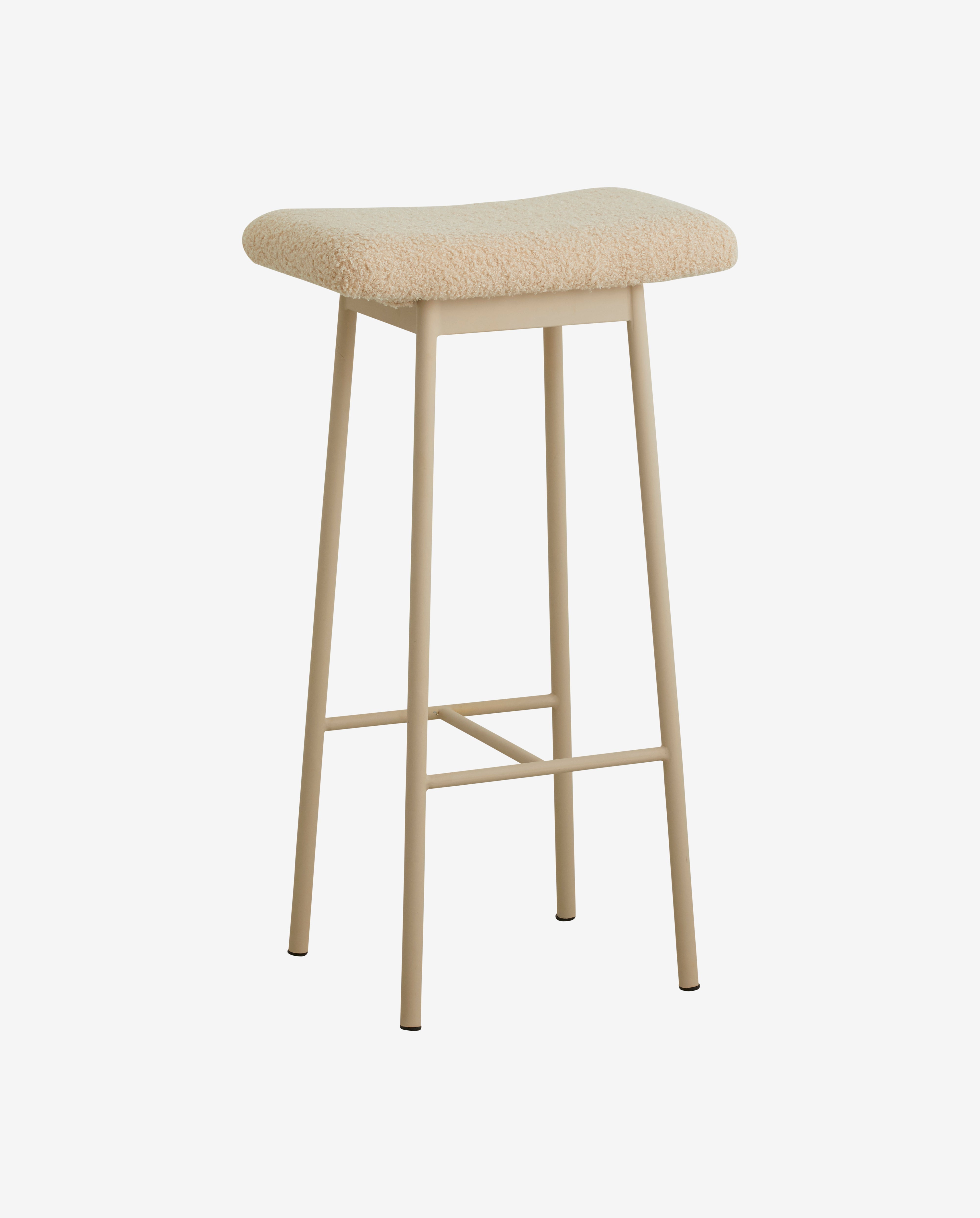Zala Bar Stool, Beige, Nordal, bänkar & pallar