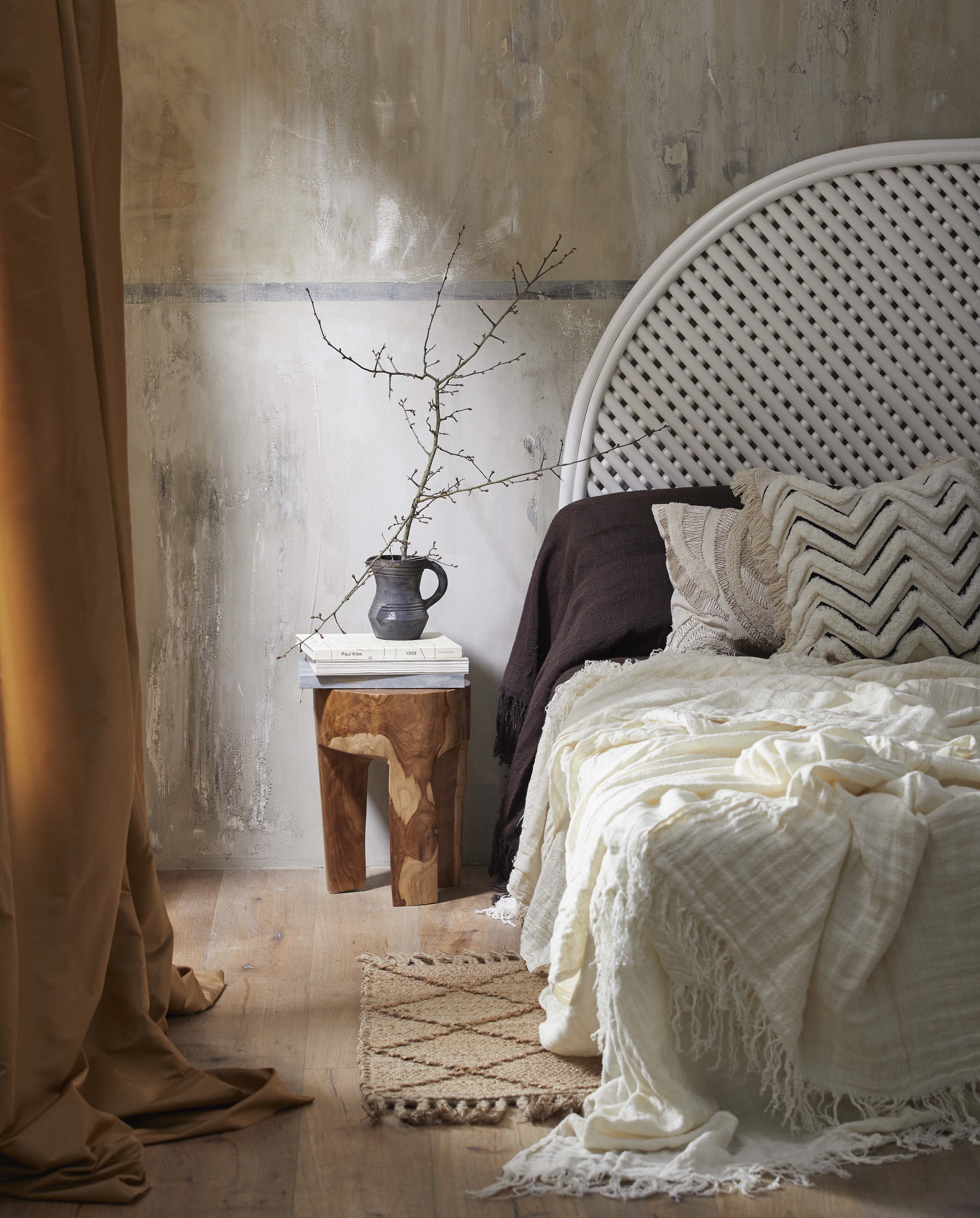 Teak Wooden Stool, Natural Finish, Nordal, bänkar & pallar