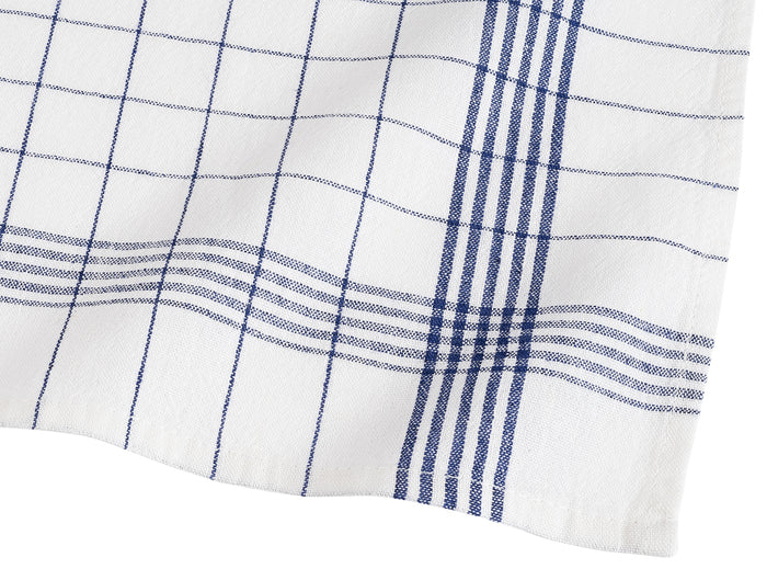 Glashandduk 50x70 Cm Rutig Blå, Borganäs of Sweden, kökshandukar