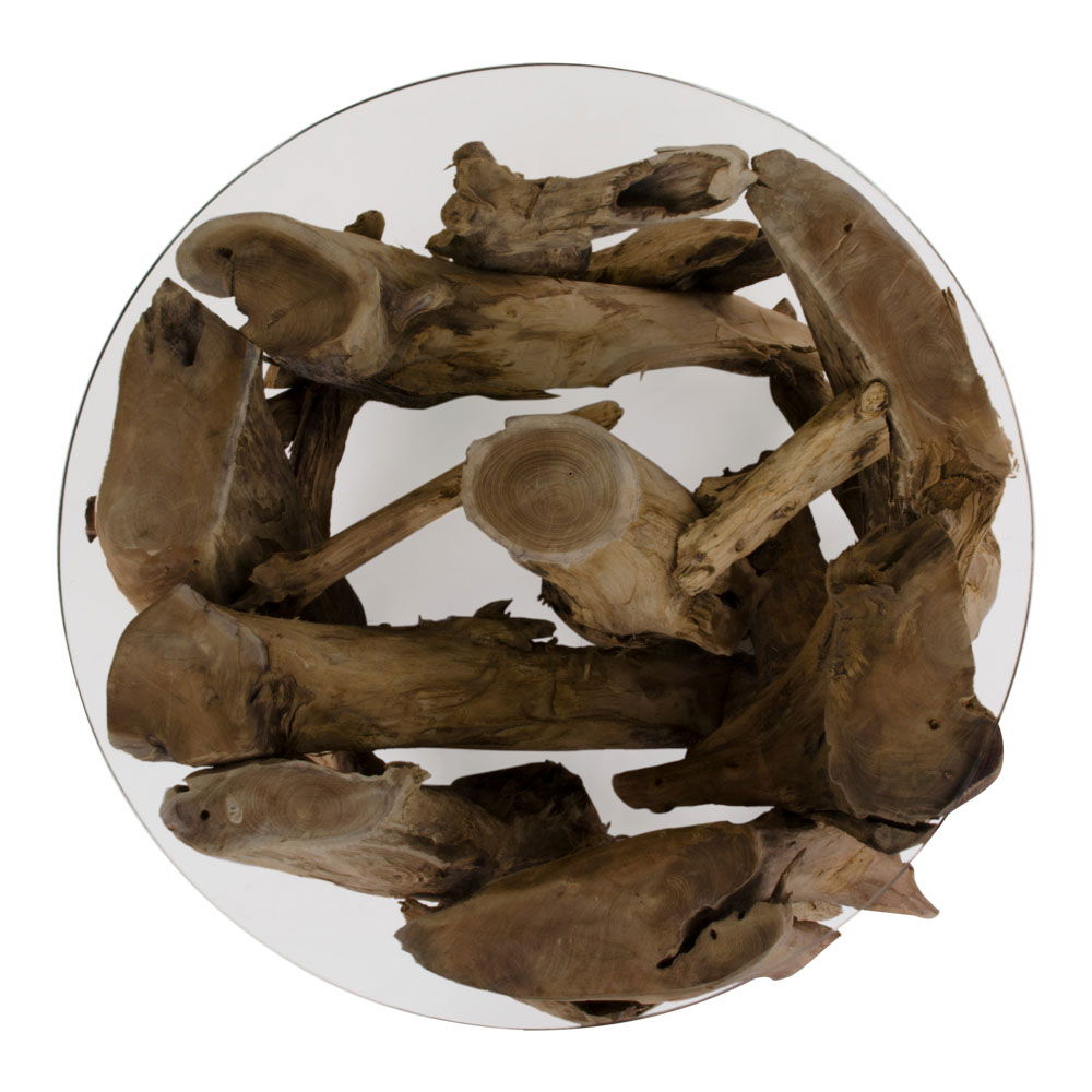 Grand Canyon soffbord, glas/naturben