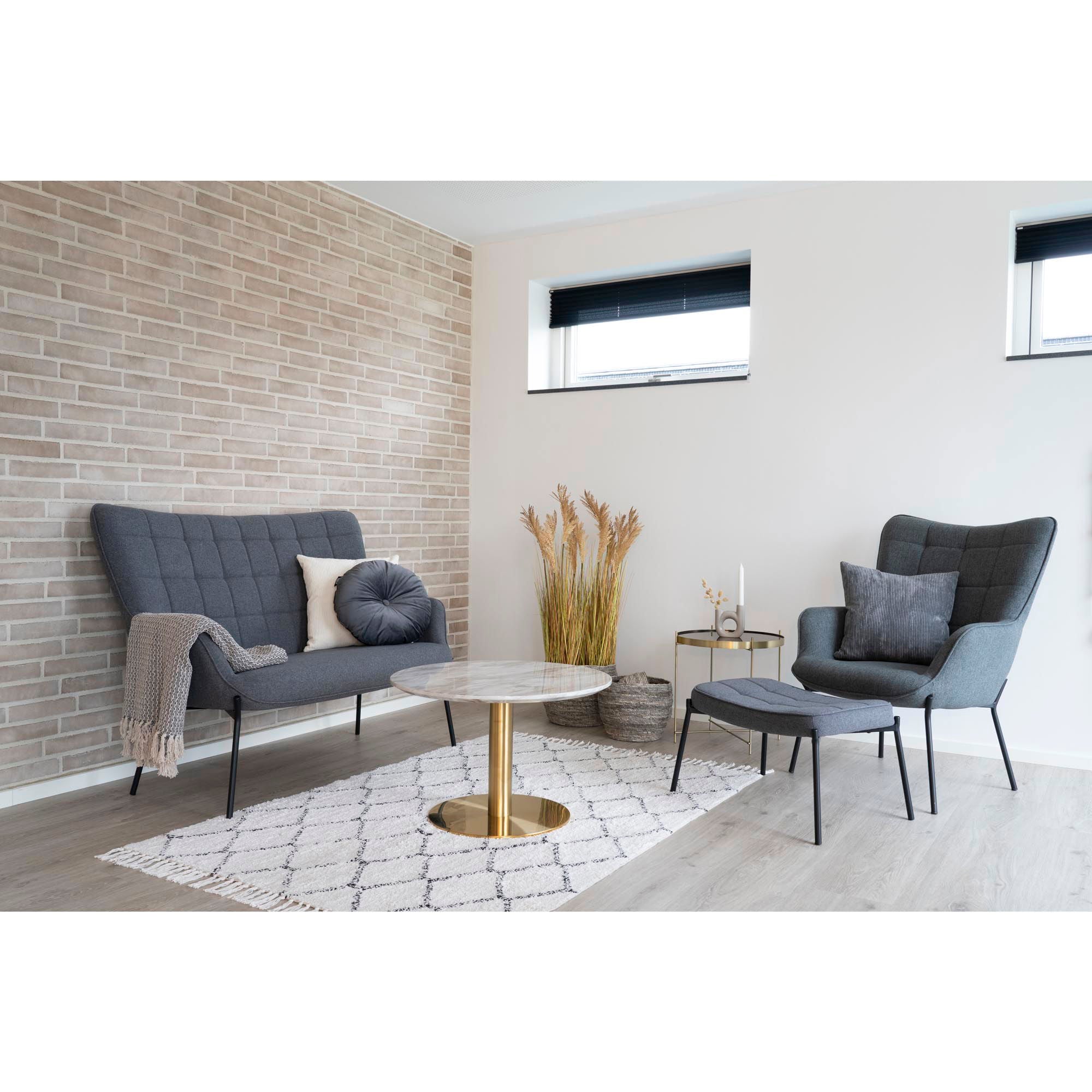 BOLZANO soffbord, marmorlook