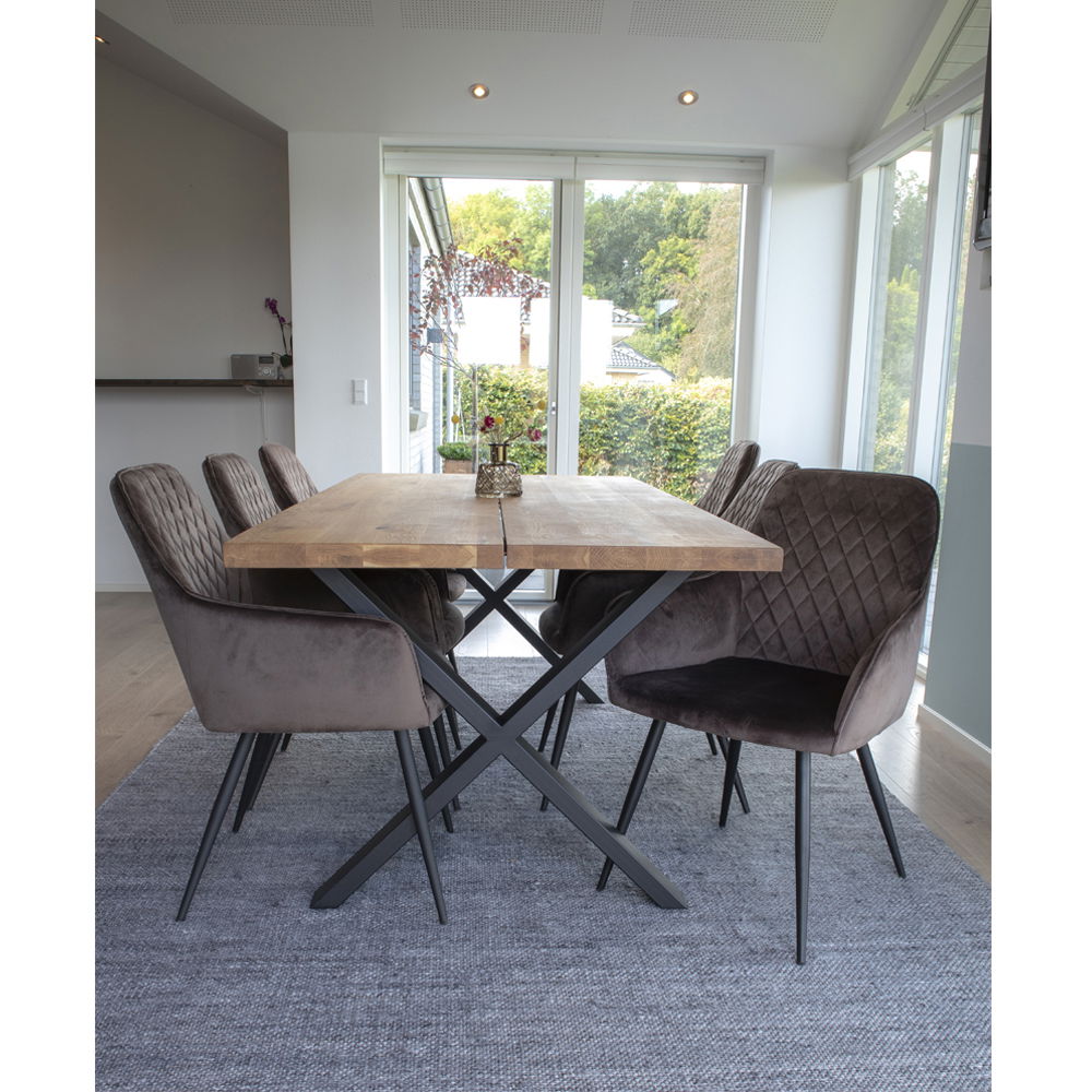 MONTPELLIER matbord, ek natur