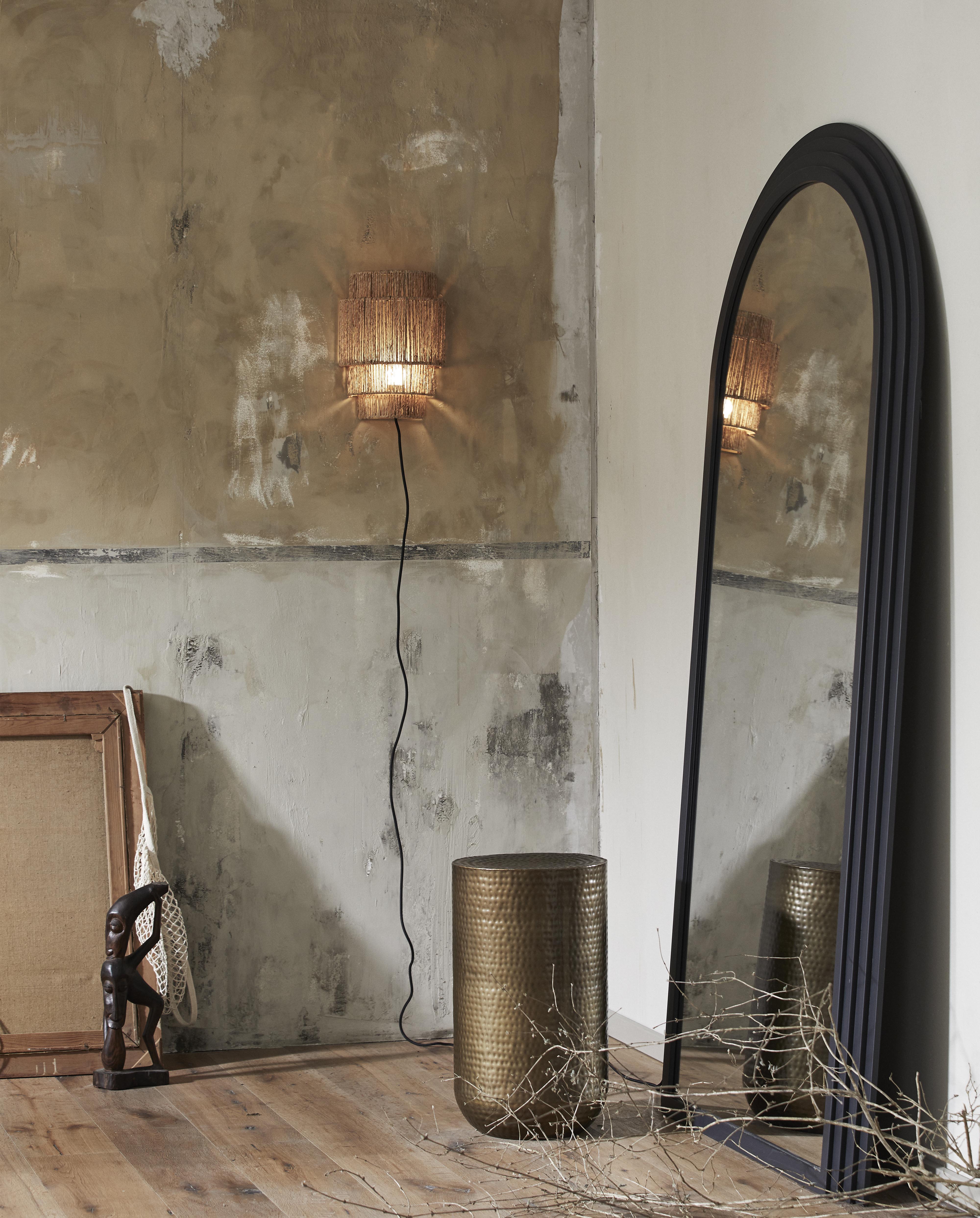 Sewa Side Table, Iron - Brass Finish, Nordal, bord