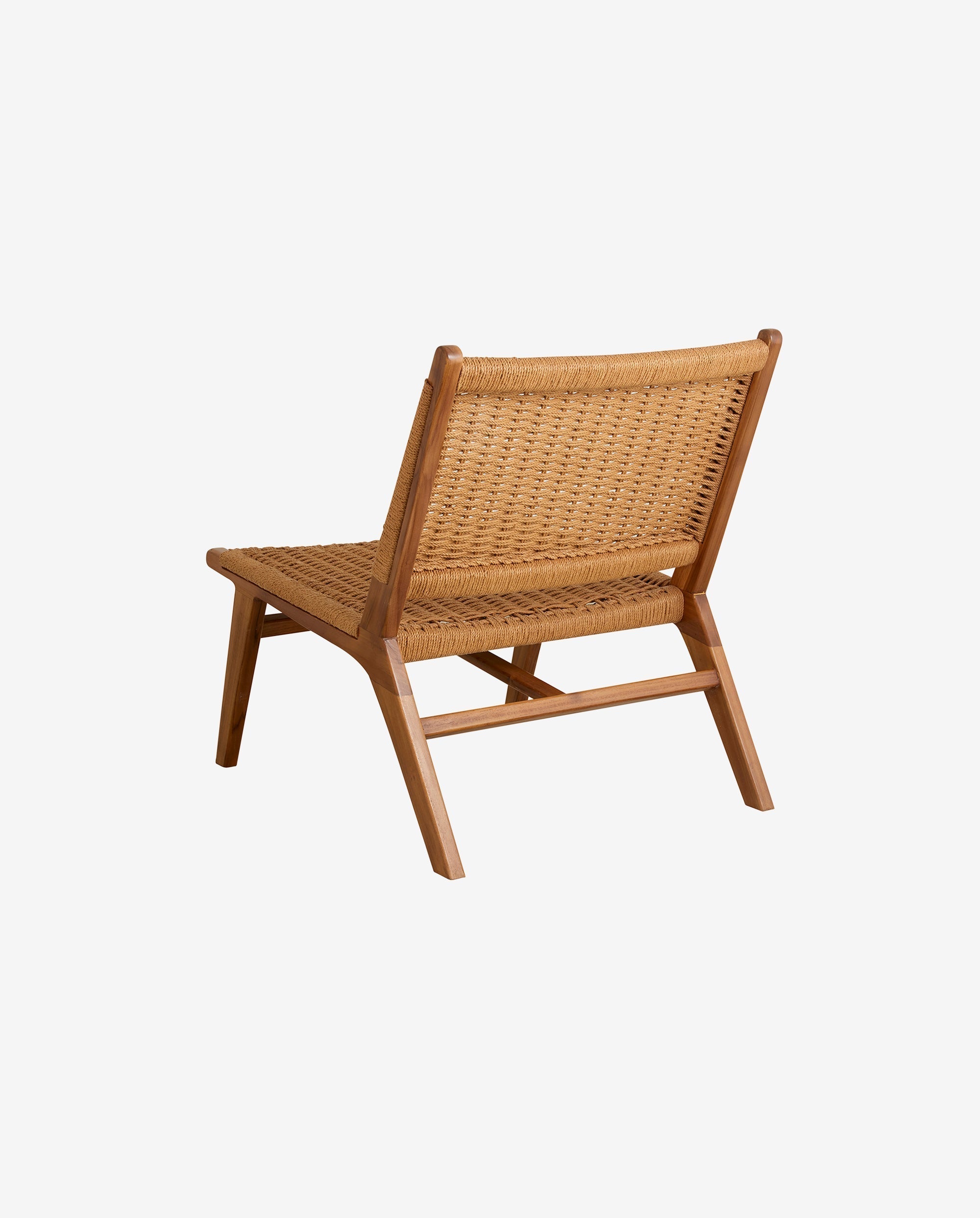 Club Lounge Chair, Teak/weaving, Nordal, stolar