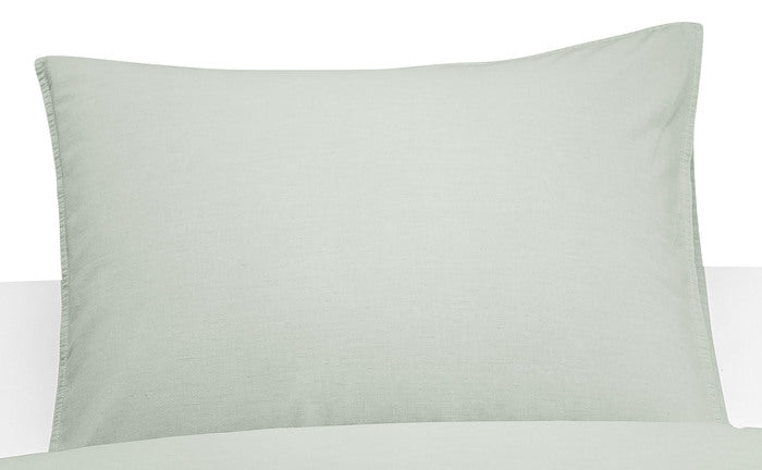 Örngott Washed 50x60 Cm Grön, Borganäs of Sweden, örngott