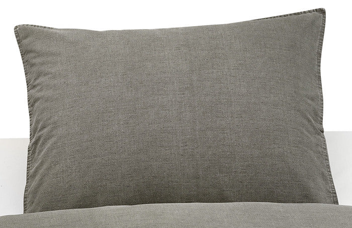 Örngott Washed 50x60 Cm Grå, Borganäs of Sweden, örngott