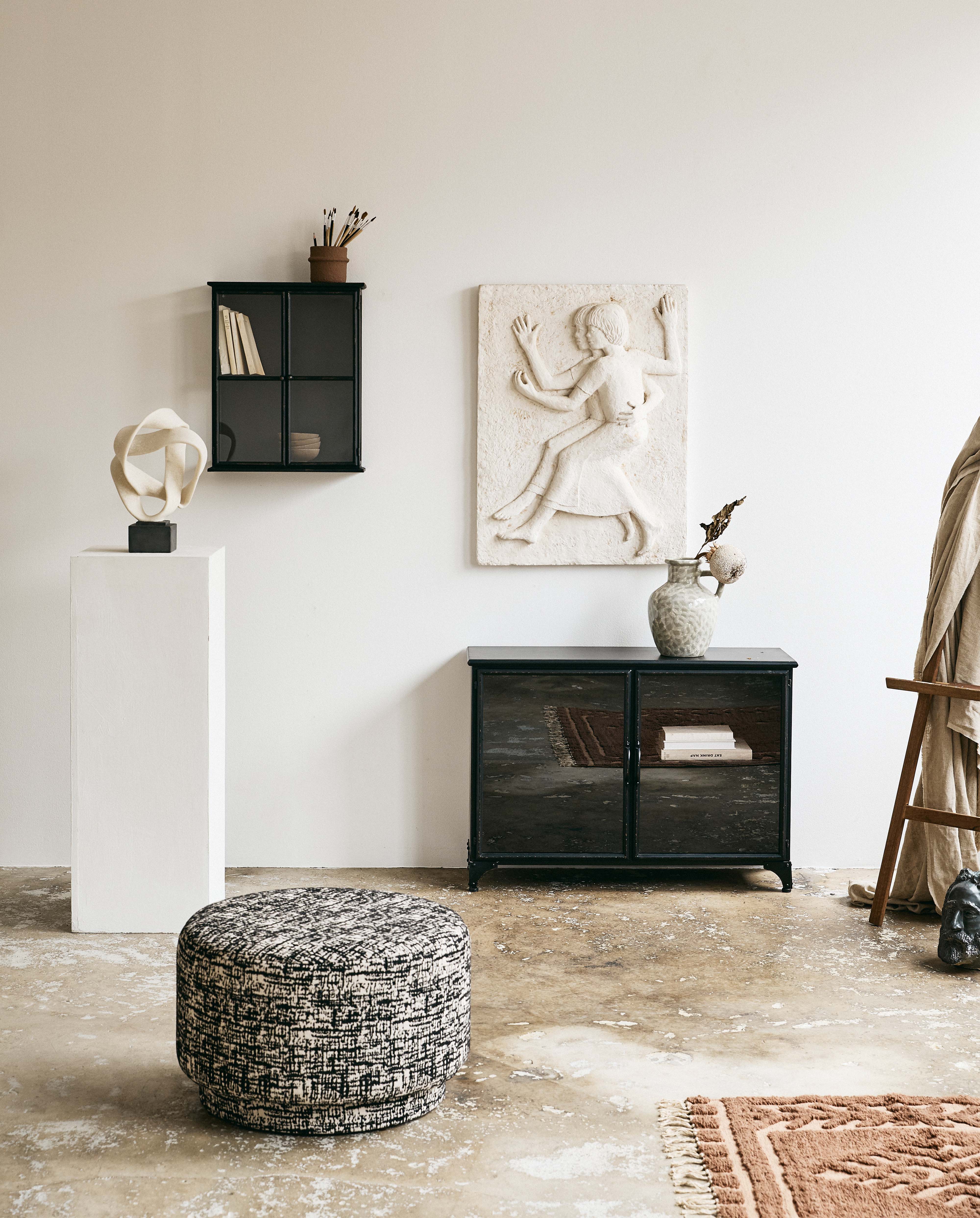 Batam Vase, Glazed - Grey, Nordal, vaser & skålar