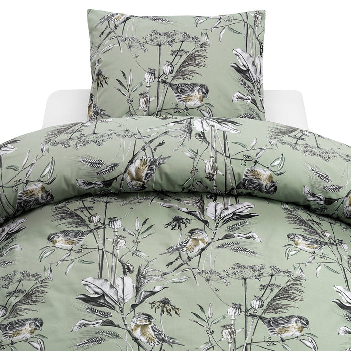 2-dels Set Eternity Grön, Borganäs of Sweden, påslakan