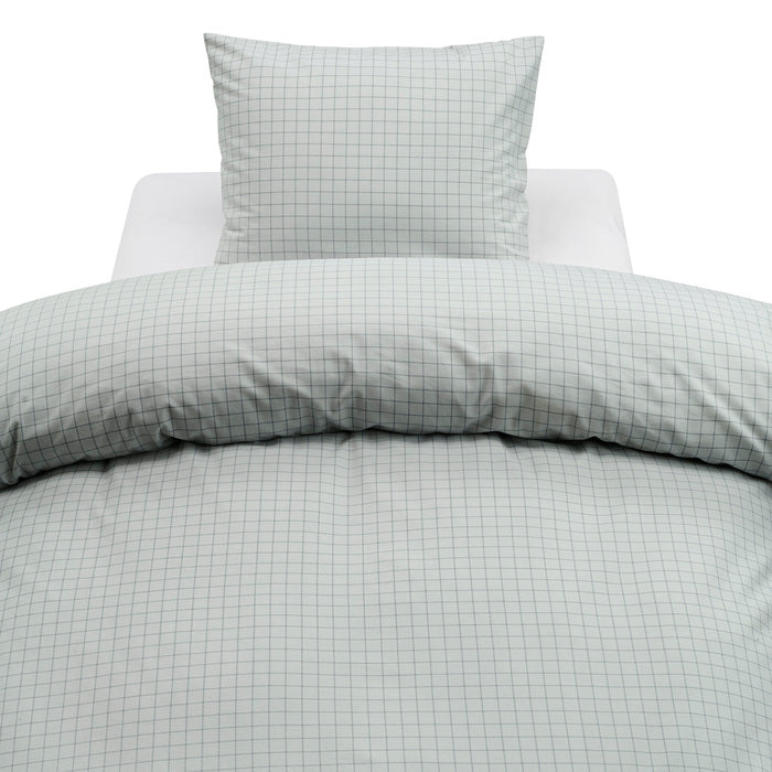 2-dels Set Birger Flanell Grön, Borganäs of Sweden, påslakan