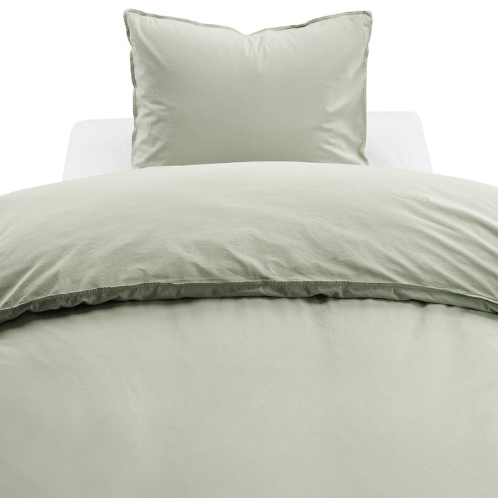 2-dels Set Humble Grön, Borganäs of Sweden, påslakan