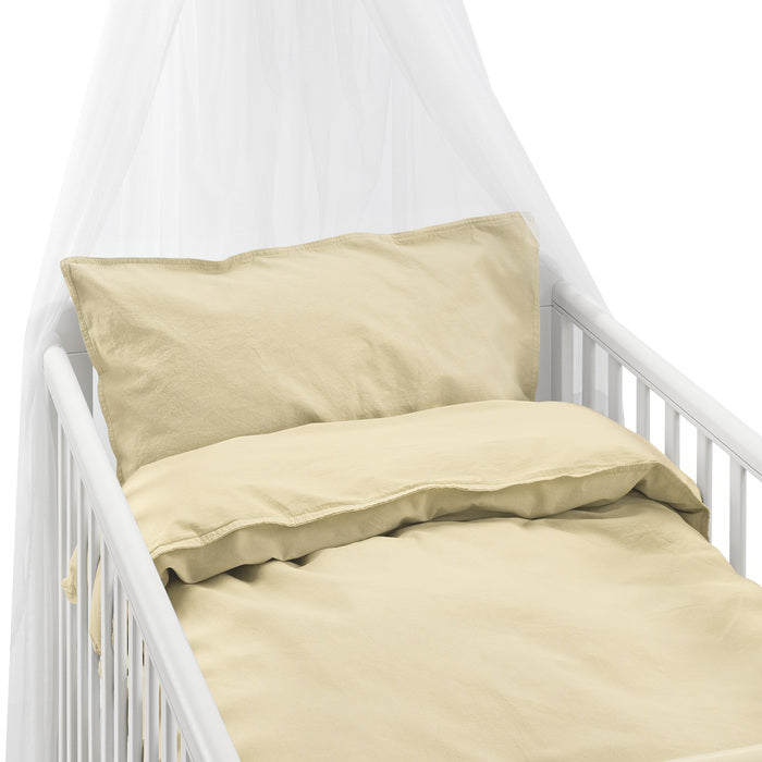 2-dels Set Humble Gul Spjälsäng, Borganäs of Sweden, barnartiklar sovrum