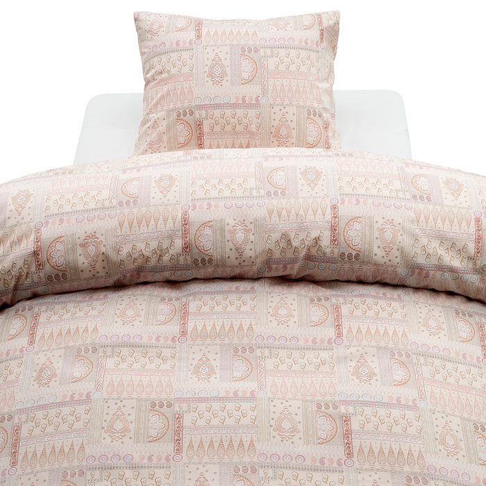 2-dels Set Jasmine Peach, Borganäs of Sweden, påslakan