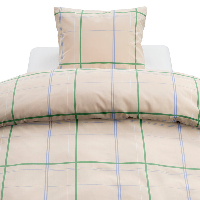 2-dels Set Tyra Ruta Grön, Borganäs of Sweden, påslakan