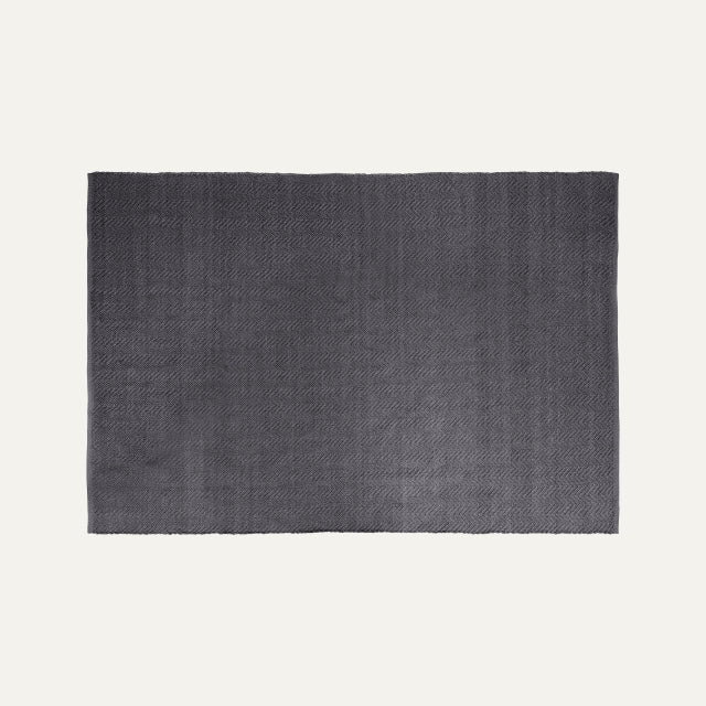 Outdoor Rug Wave Dark Grey 190x290cm, Dixie, mattor