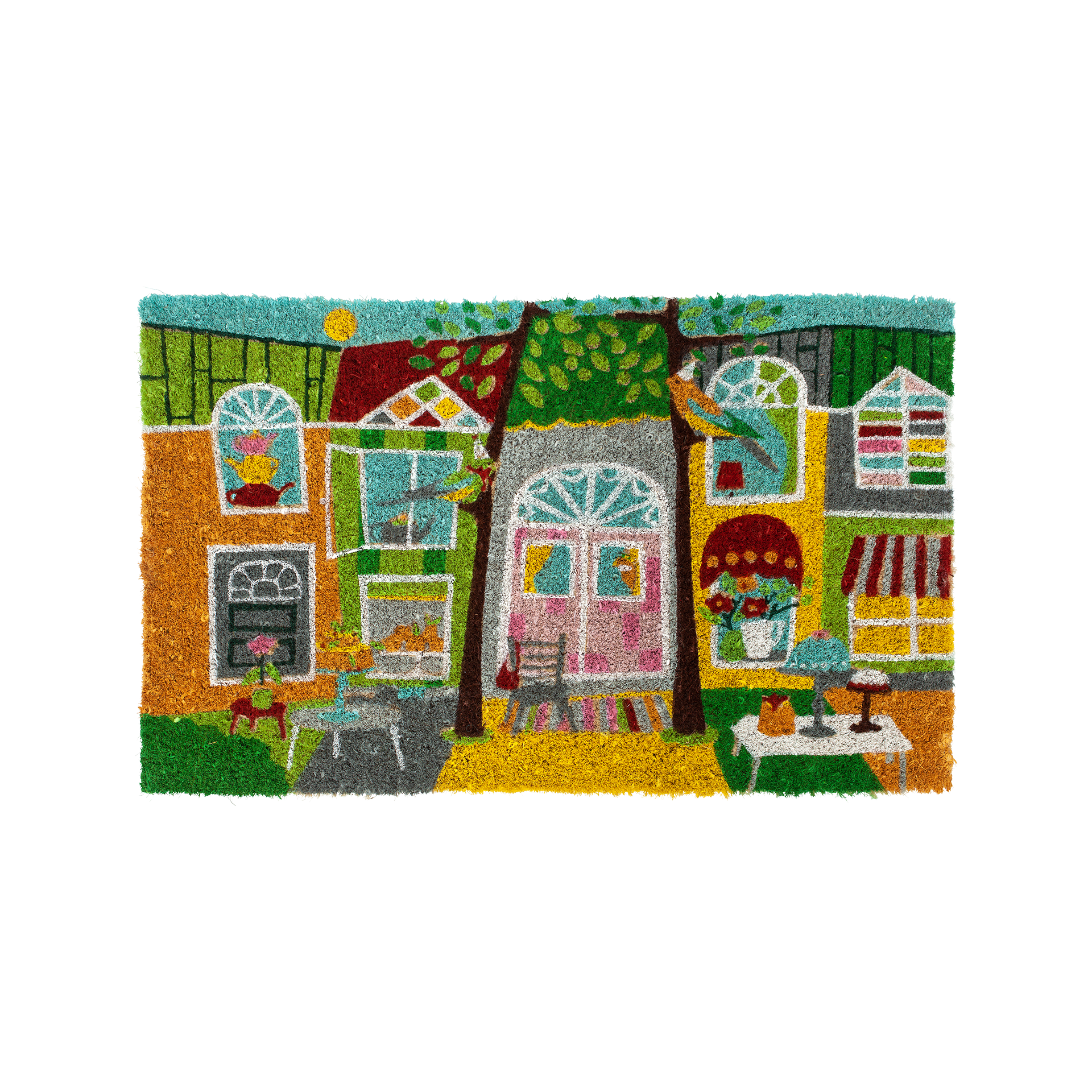 Doormat Coir Garden Party, Dixie, dörrmattor