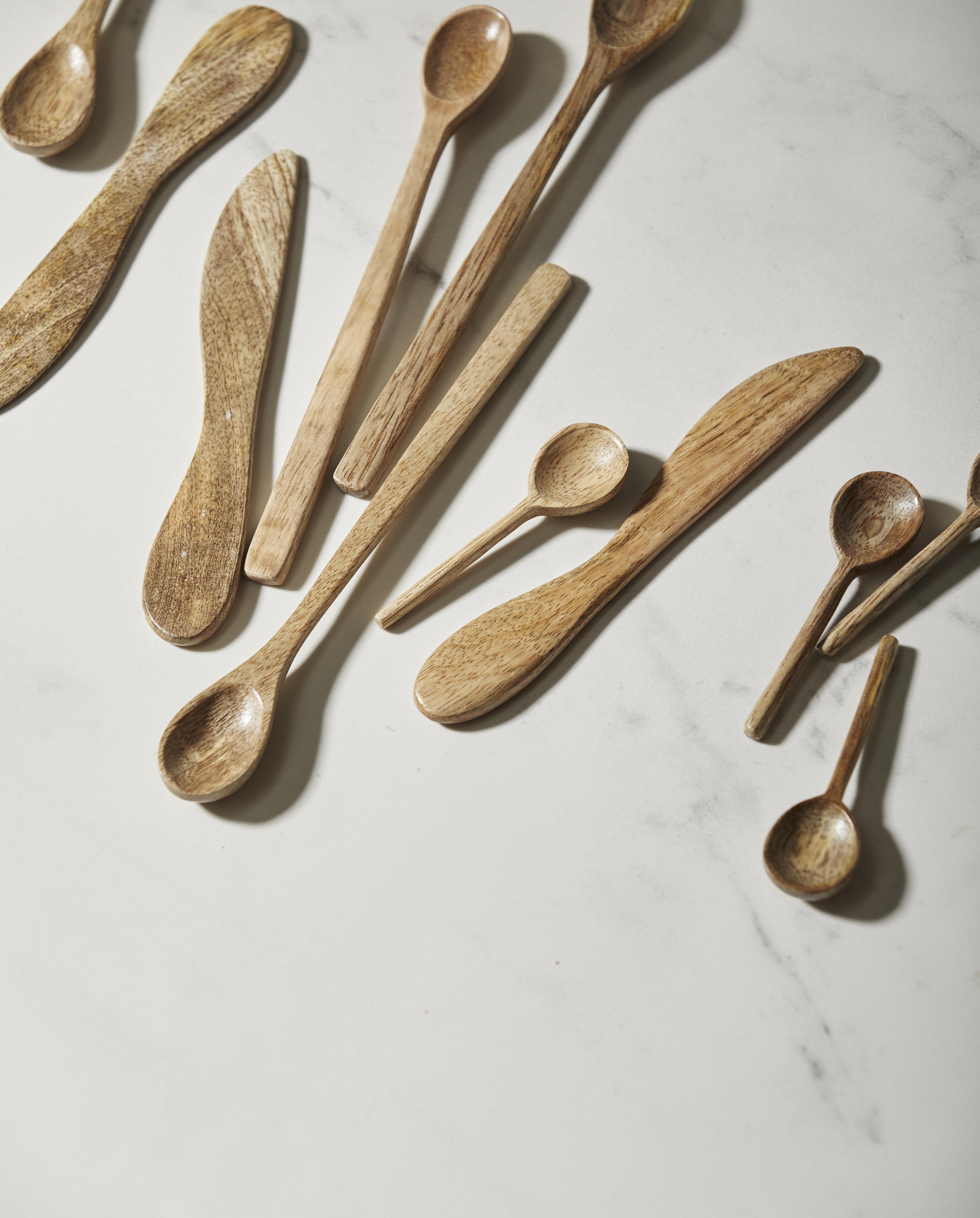 Alga Spoon, Short - Nature, Nordal, köksredskap