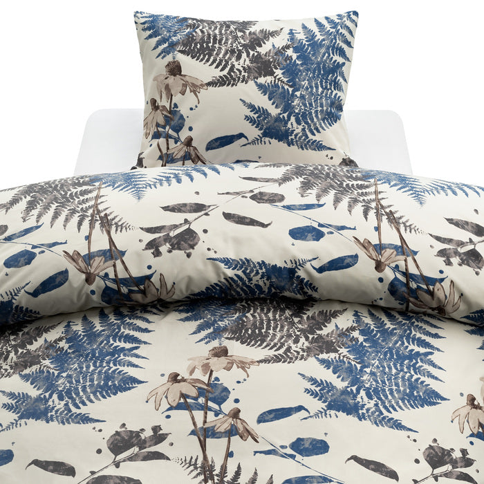 2-dels Set Skogsdunge Marinblå, Borganäs of Sweden, påslakan