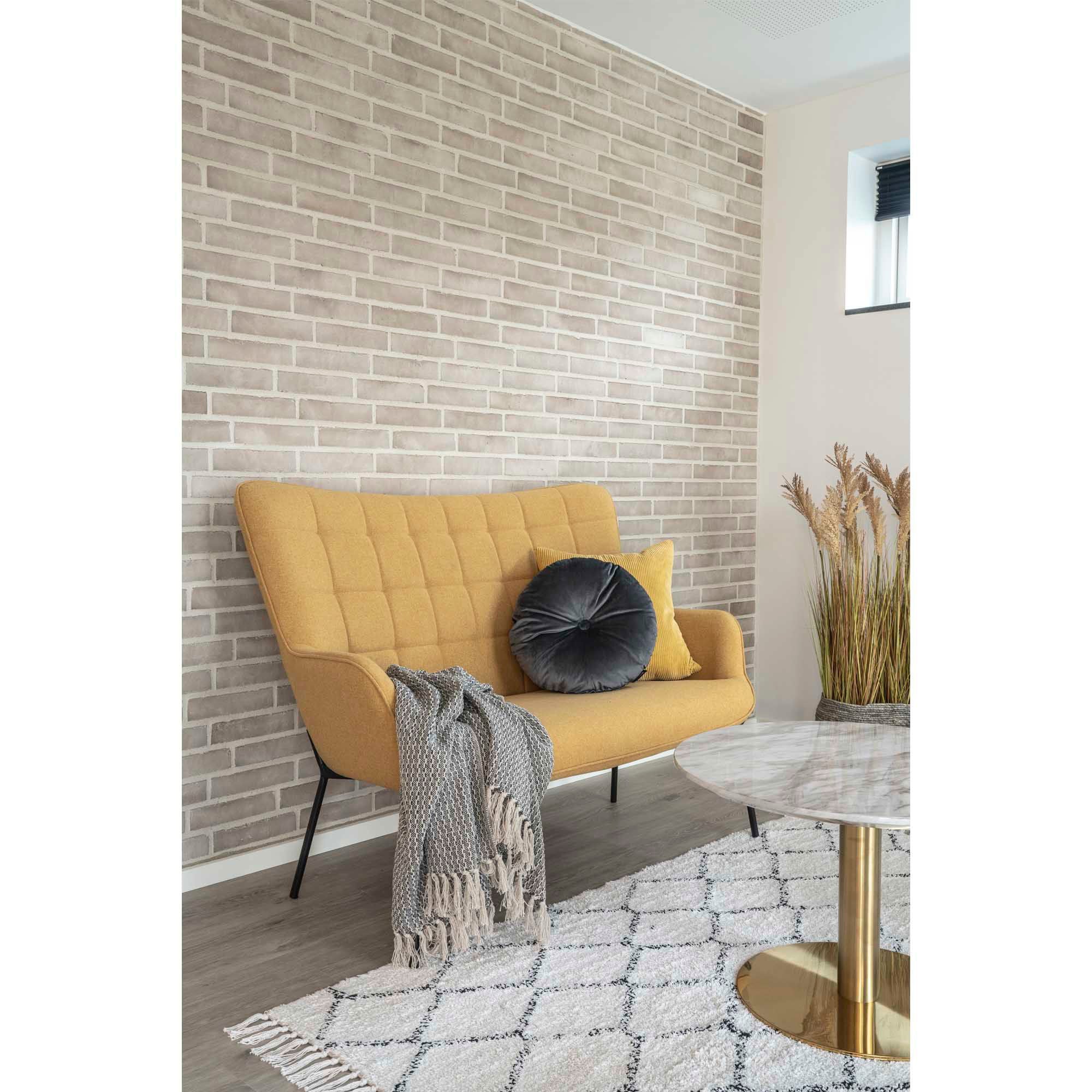 CORT Plaid, mörkgrå/vit