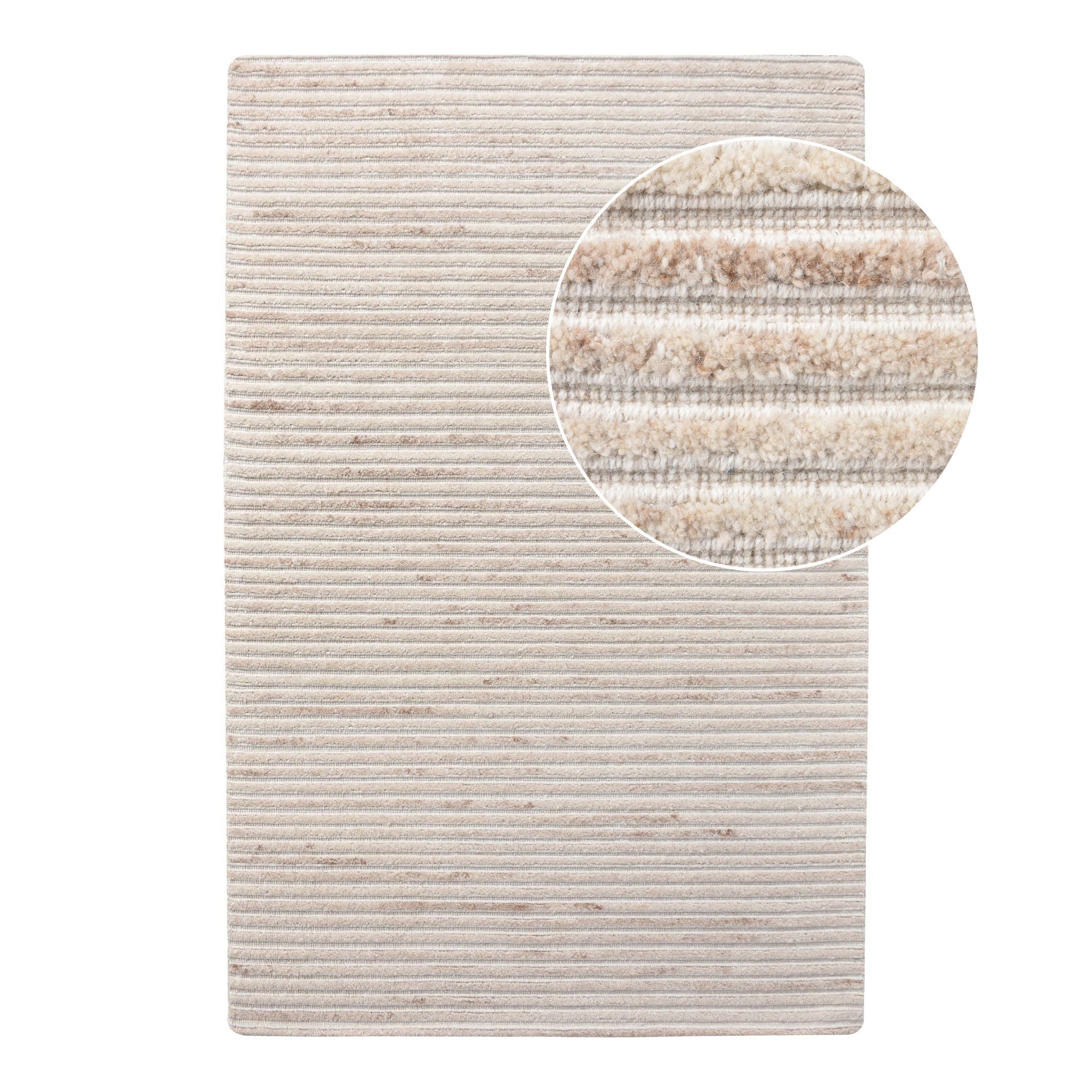 MANGO Matta, handtuftad elfenben