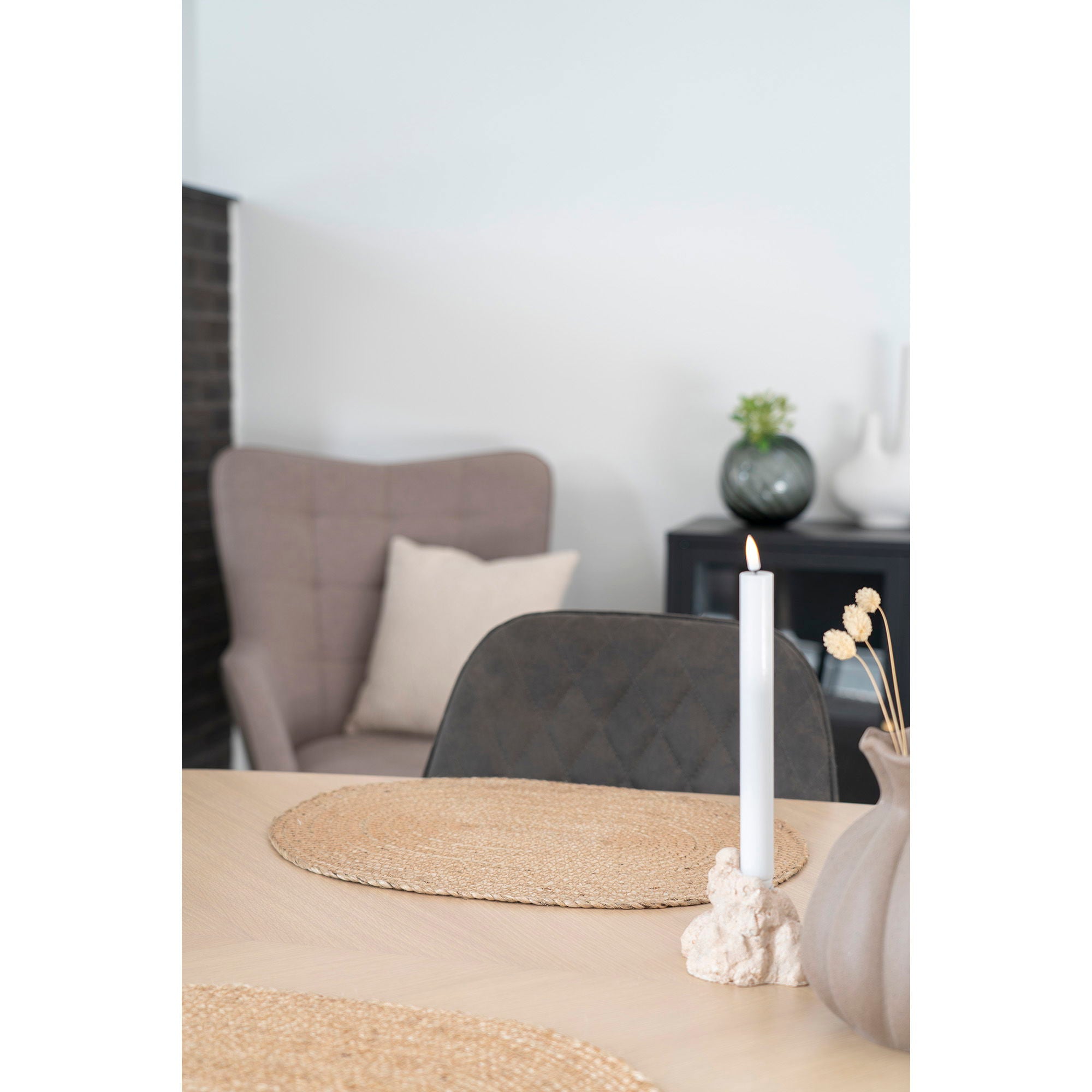 BOMBAY Bordstablett, natur