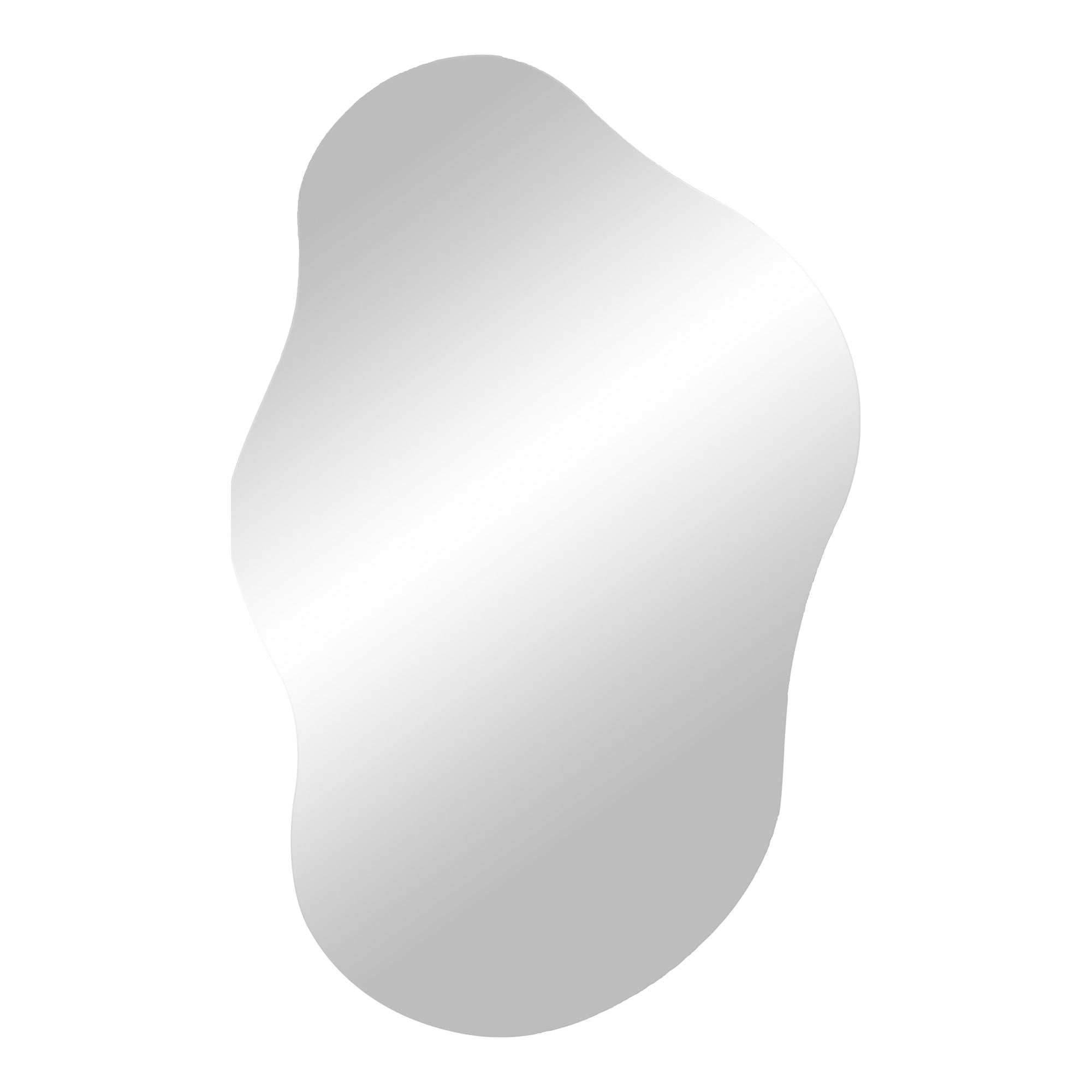 PALERMO Spegel, organisk form, 40x60 cm