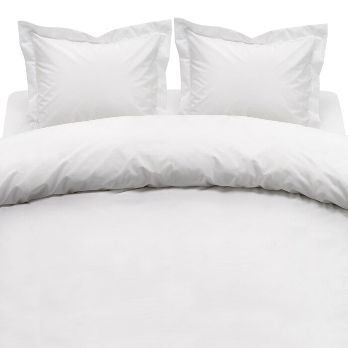 Egyptisk Bomull 3-dels Set Vit Dubbel, Borganäs of Sweden, påslakan