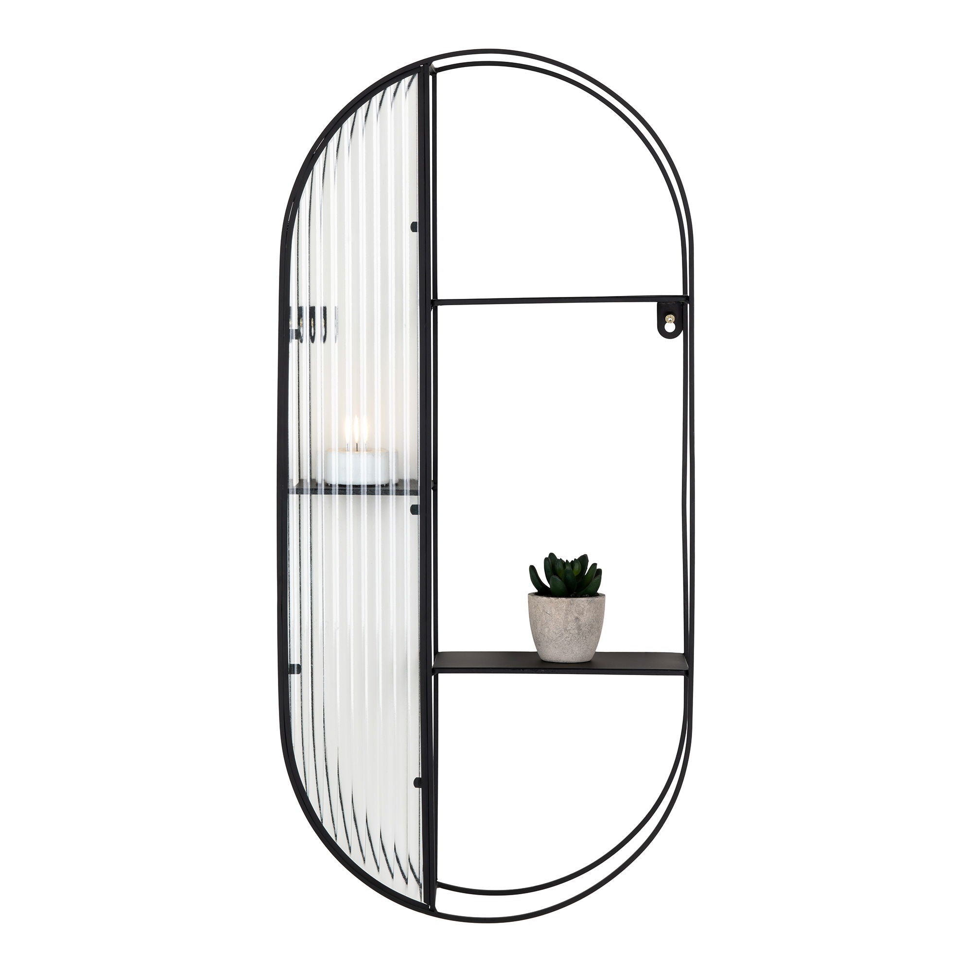 Newcastle Hylla, svart