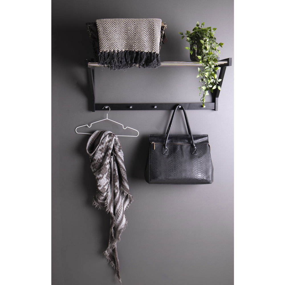 PADOVA Hatt-hylla, svart