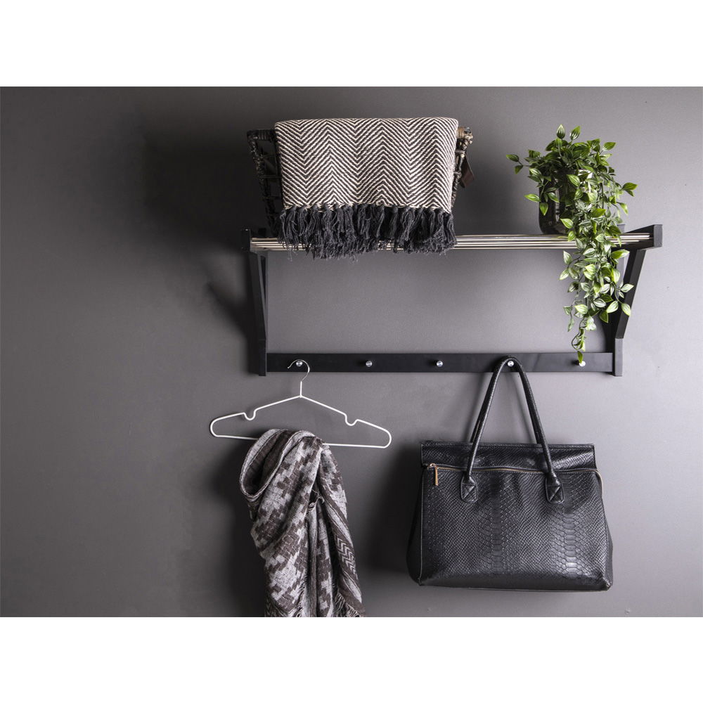 PADOVA Hatt-hylla, svart