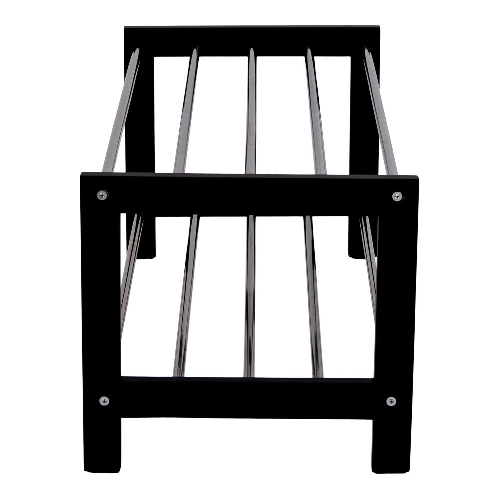 Padova skohylla, svart