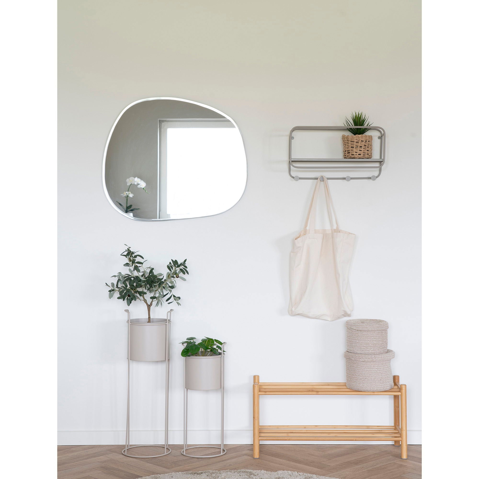 MANAUS Skohylla, bambu natur