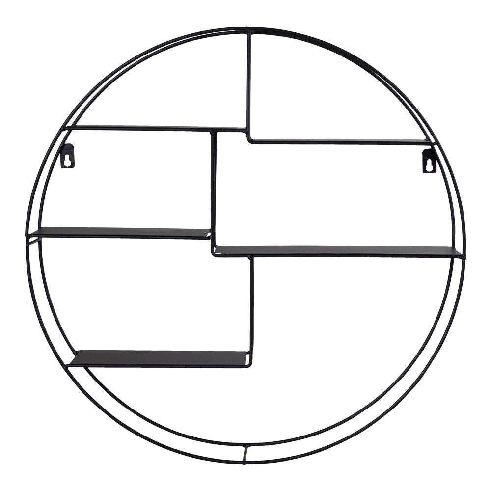 GENK Vägghylla, svart