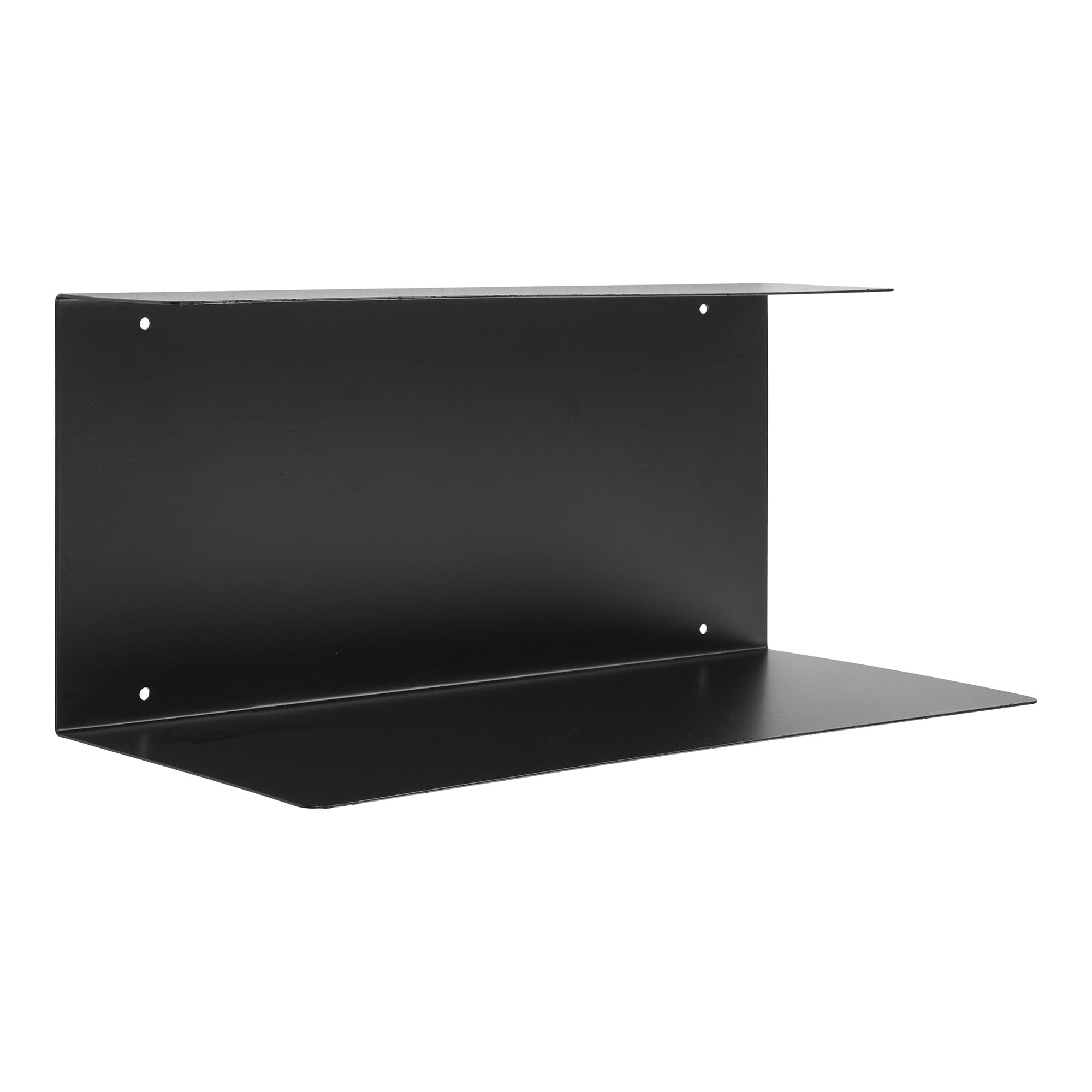 LILLE Vägghylla, svart stål