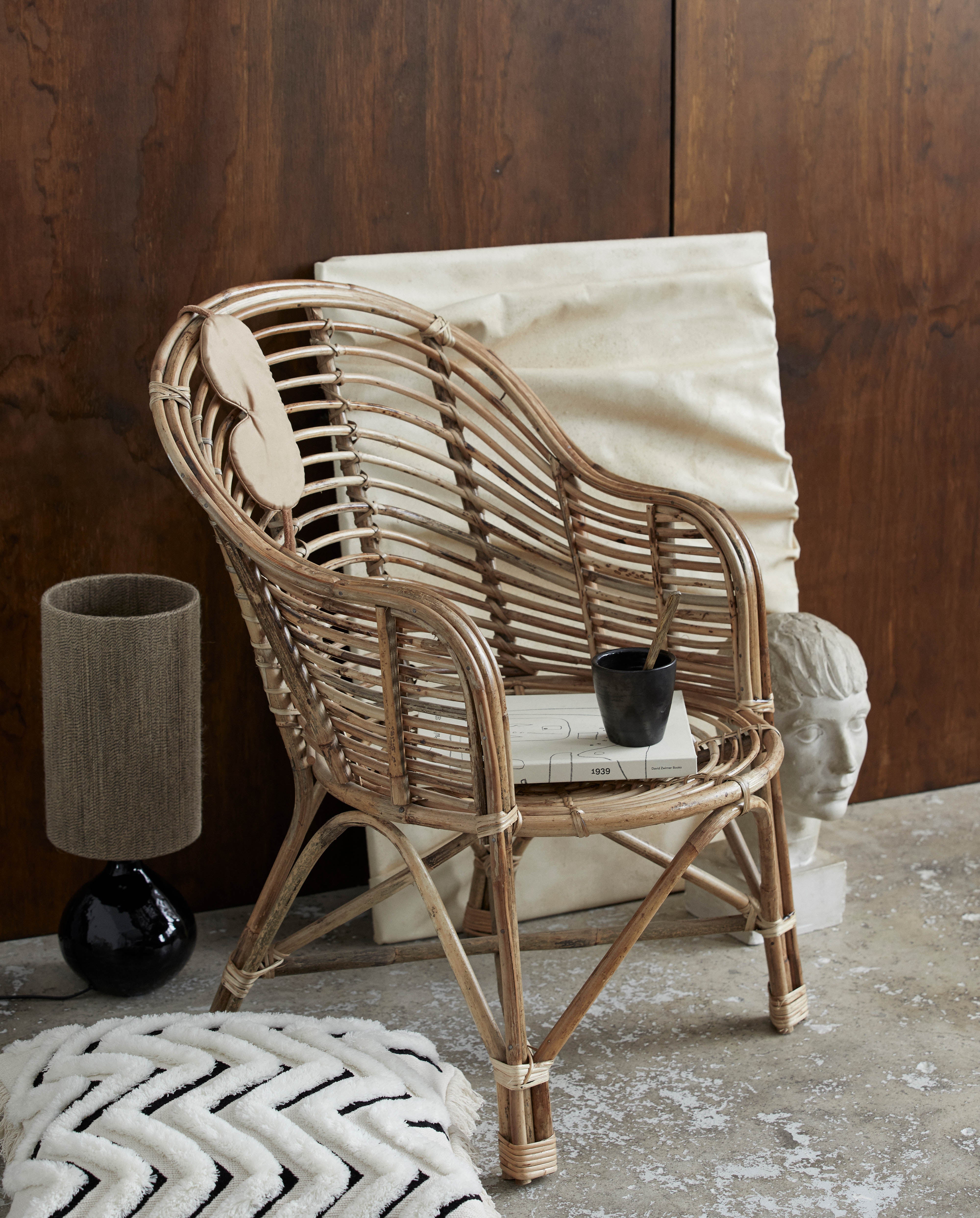 Cania Bamboo Chair, Natural, Nordal, stolar