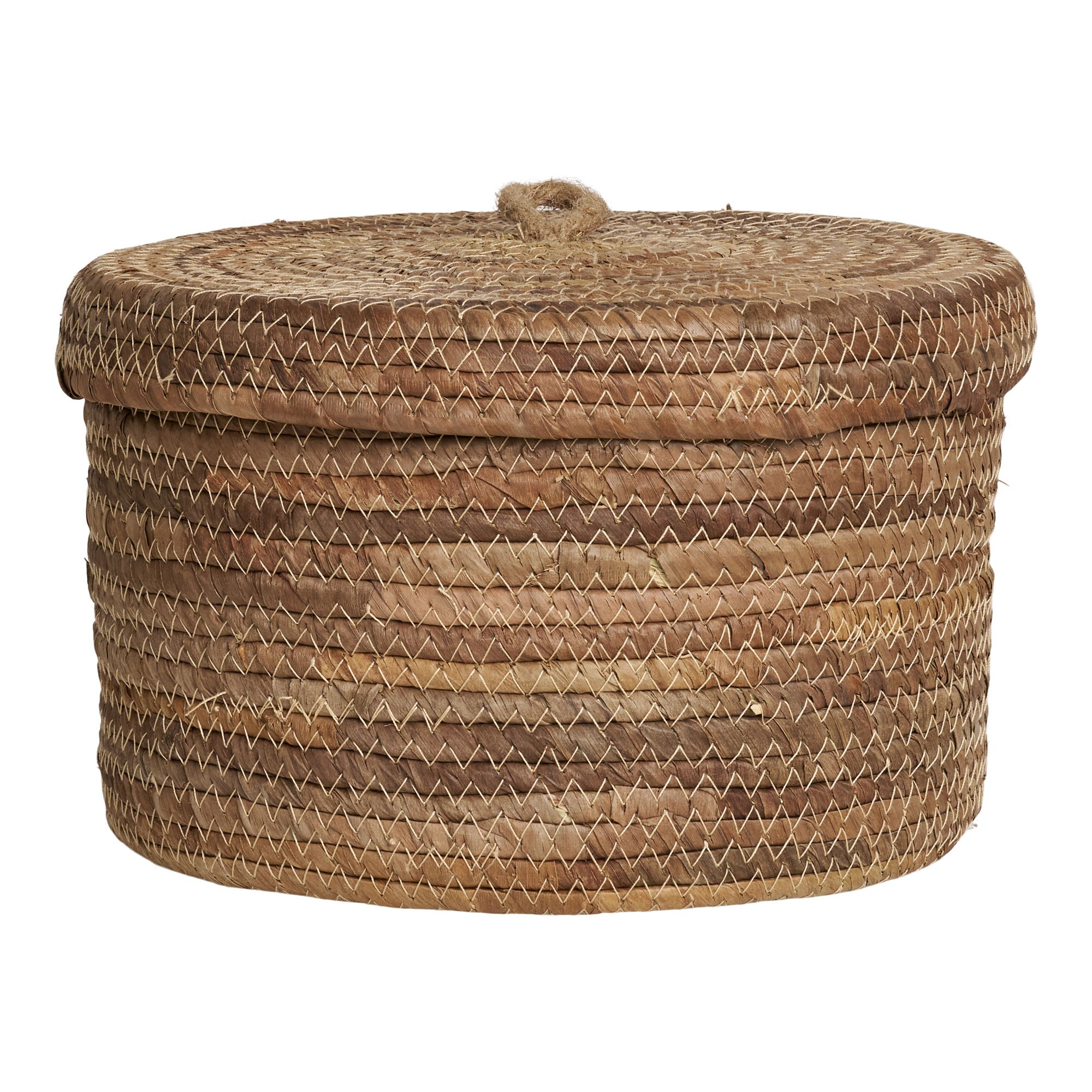 DESIO Korgar i bananblad, natur (2-pack)