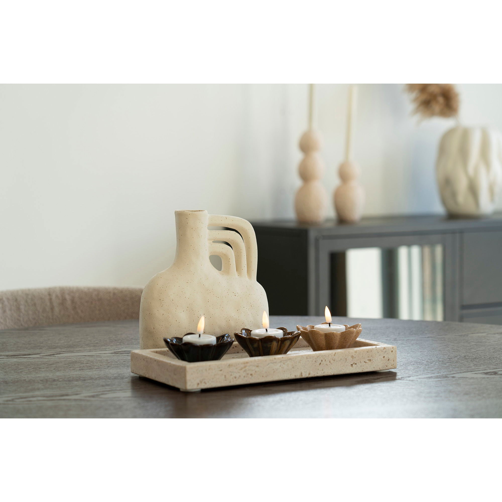 Vase Keramikvas, beige