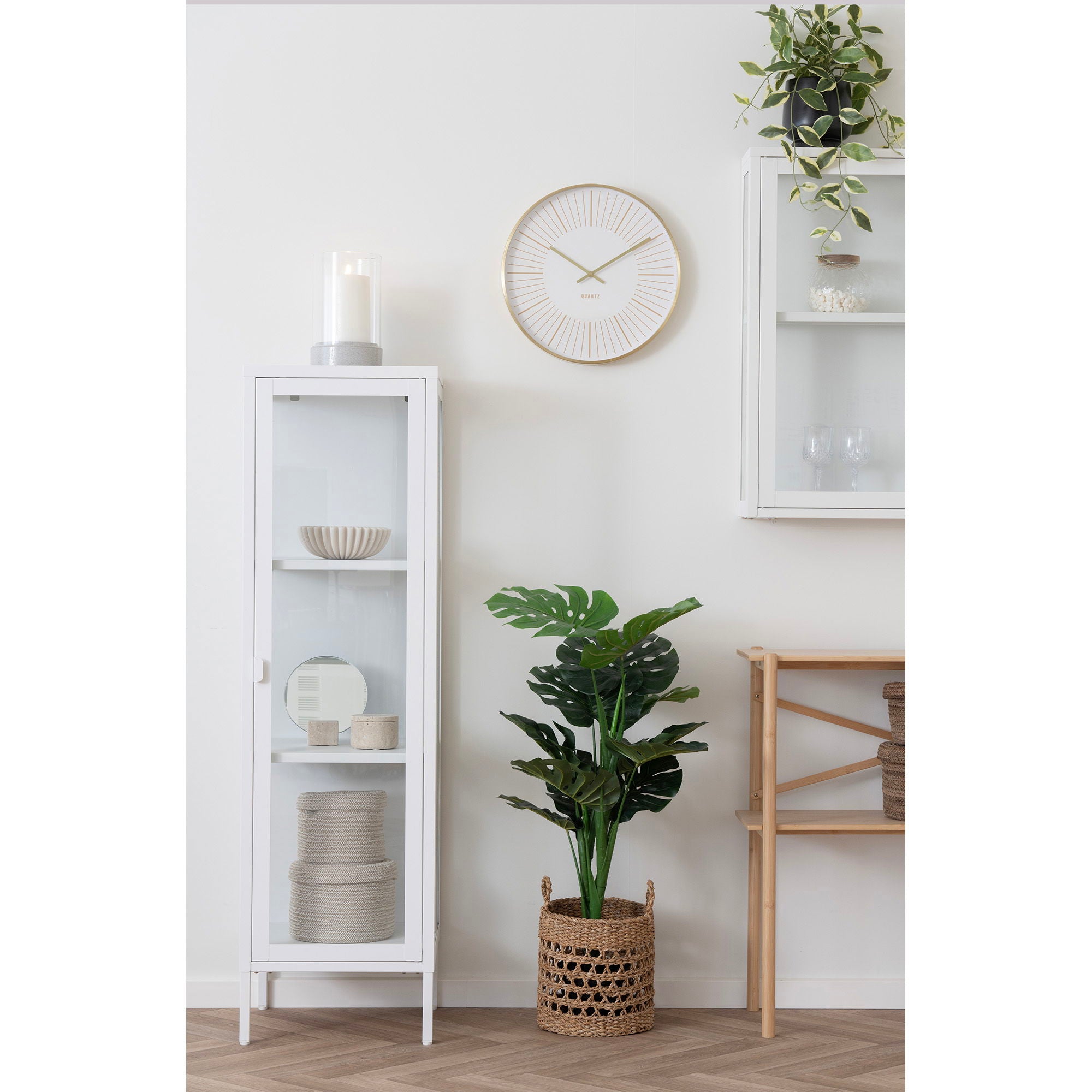 STORAGE JAR, travertin natur