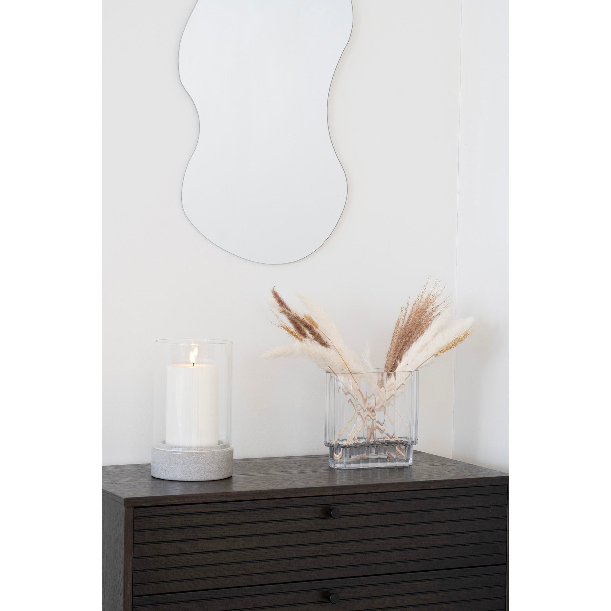 VAS Glasvas, klart glas