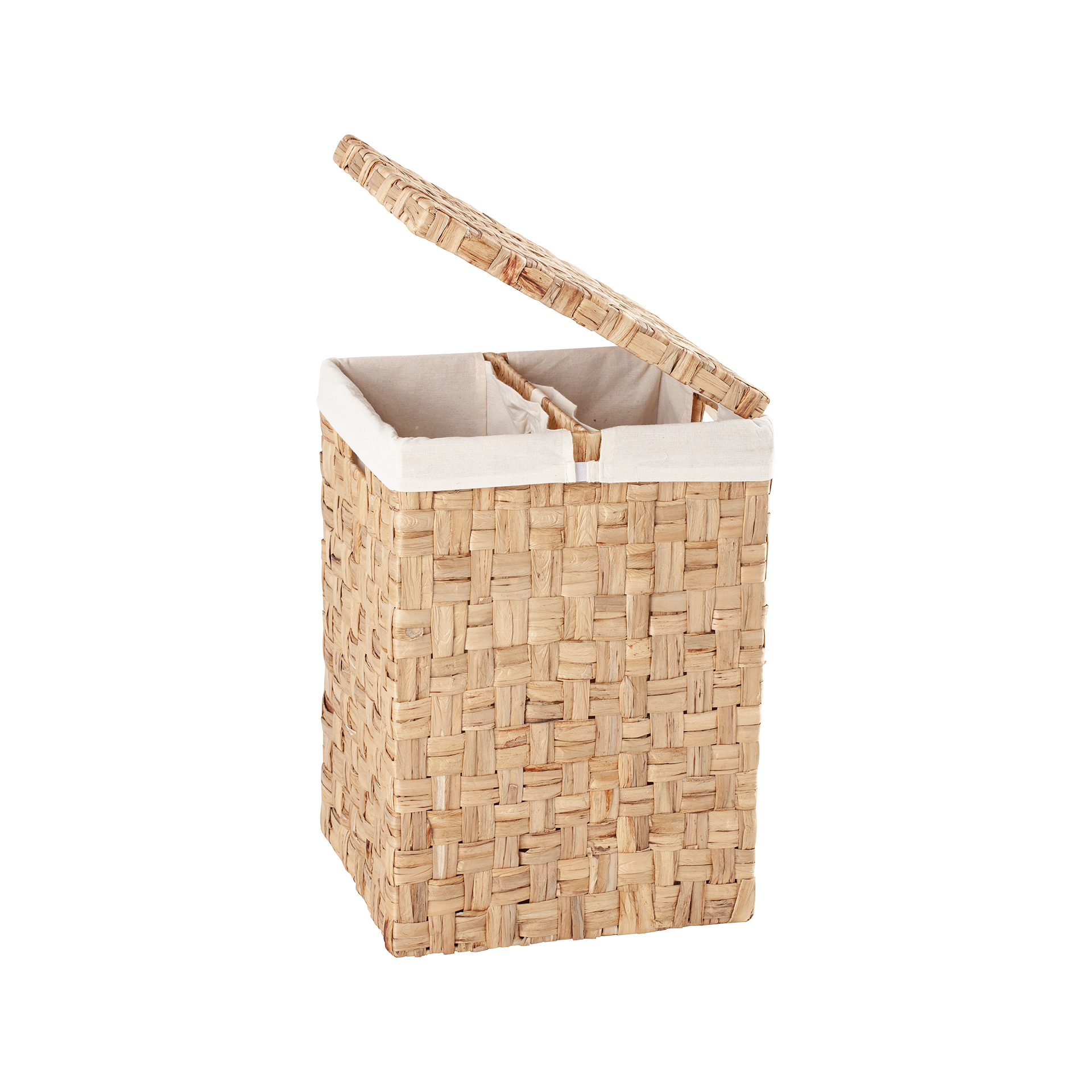 Laundry Basket Rect W.divider Lily, Dixie, korgar