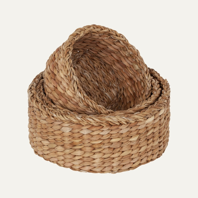 Bread Basket Round Esther S/3, Dixie, korgar