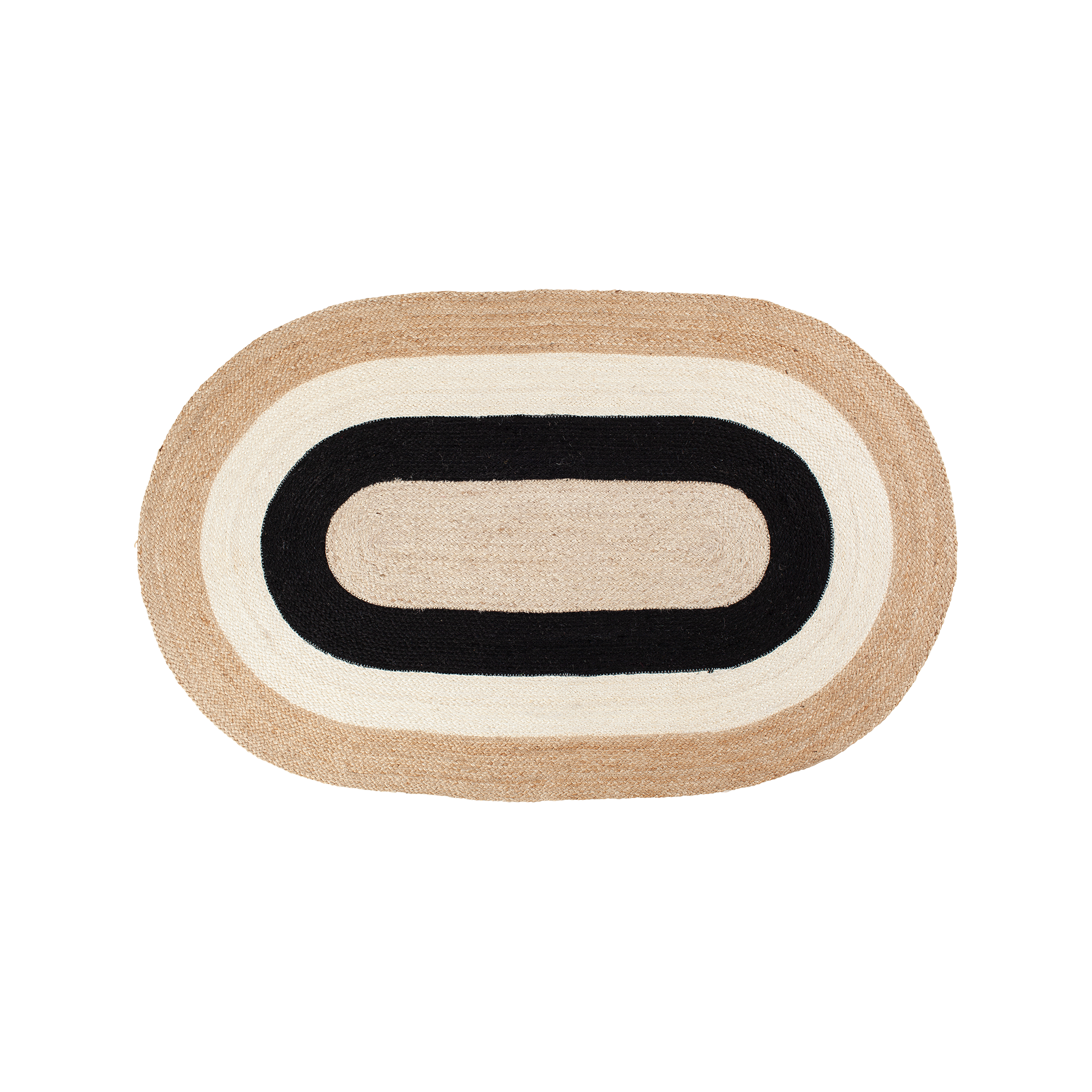 Rug Elin Oval Black 150x92cm, Dixie, mattor