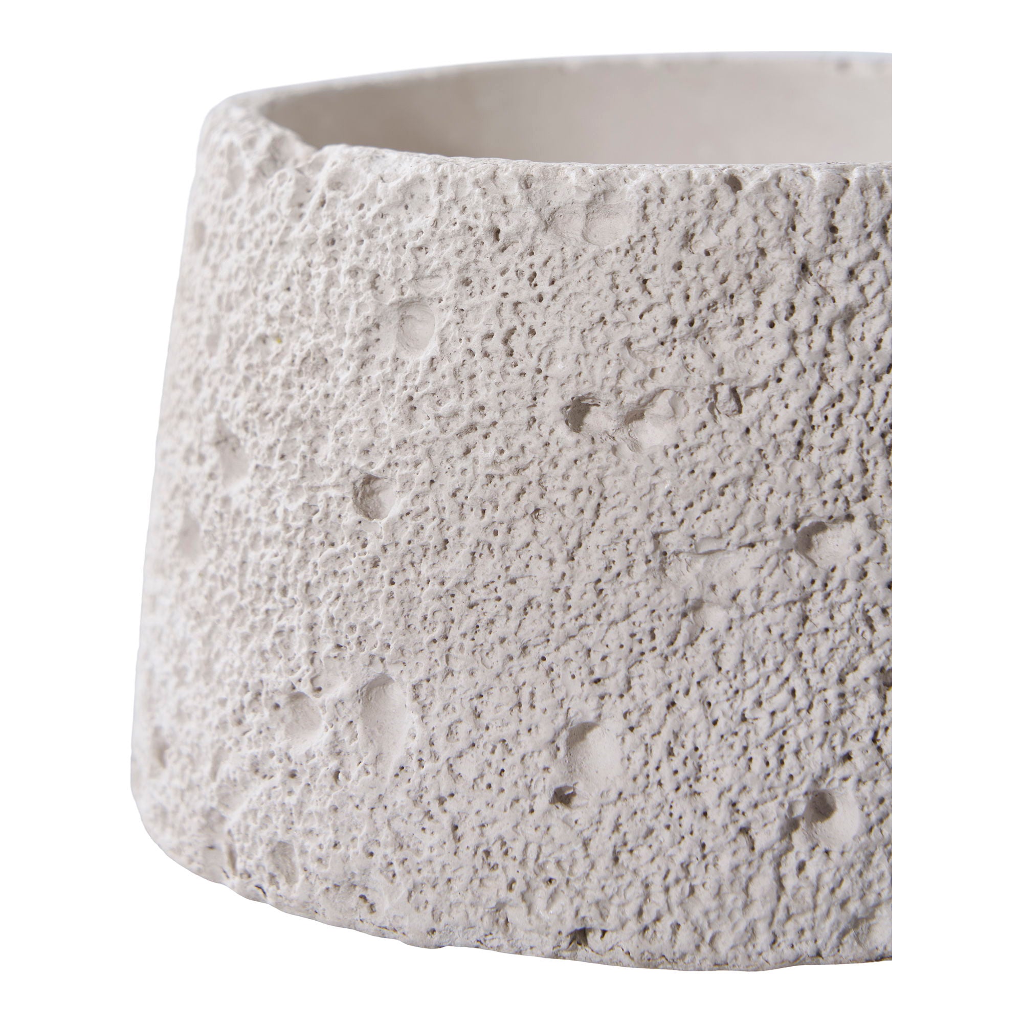 Ljusstake, cement grå, 2-pack